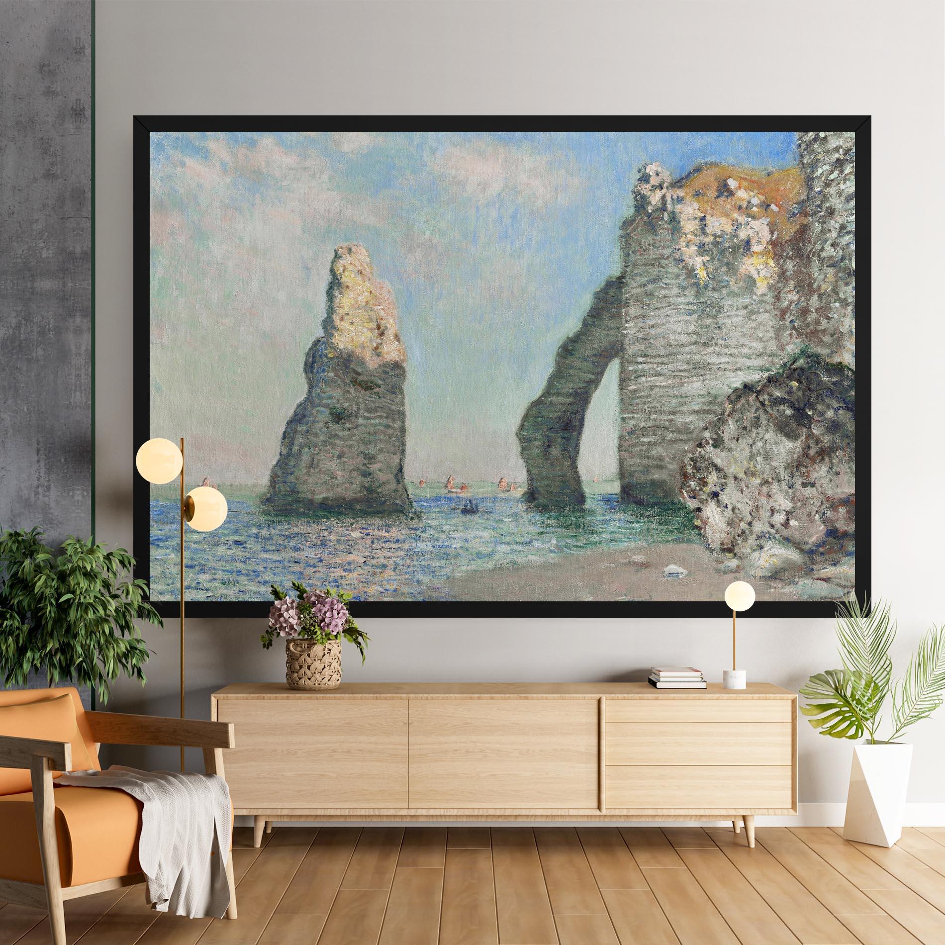 Vászonkép The Cliffs At Etretat mockup 9