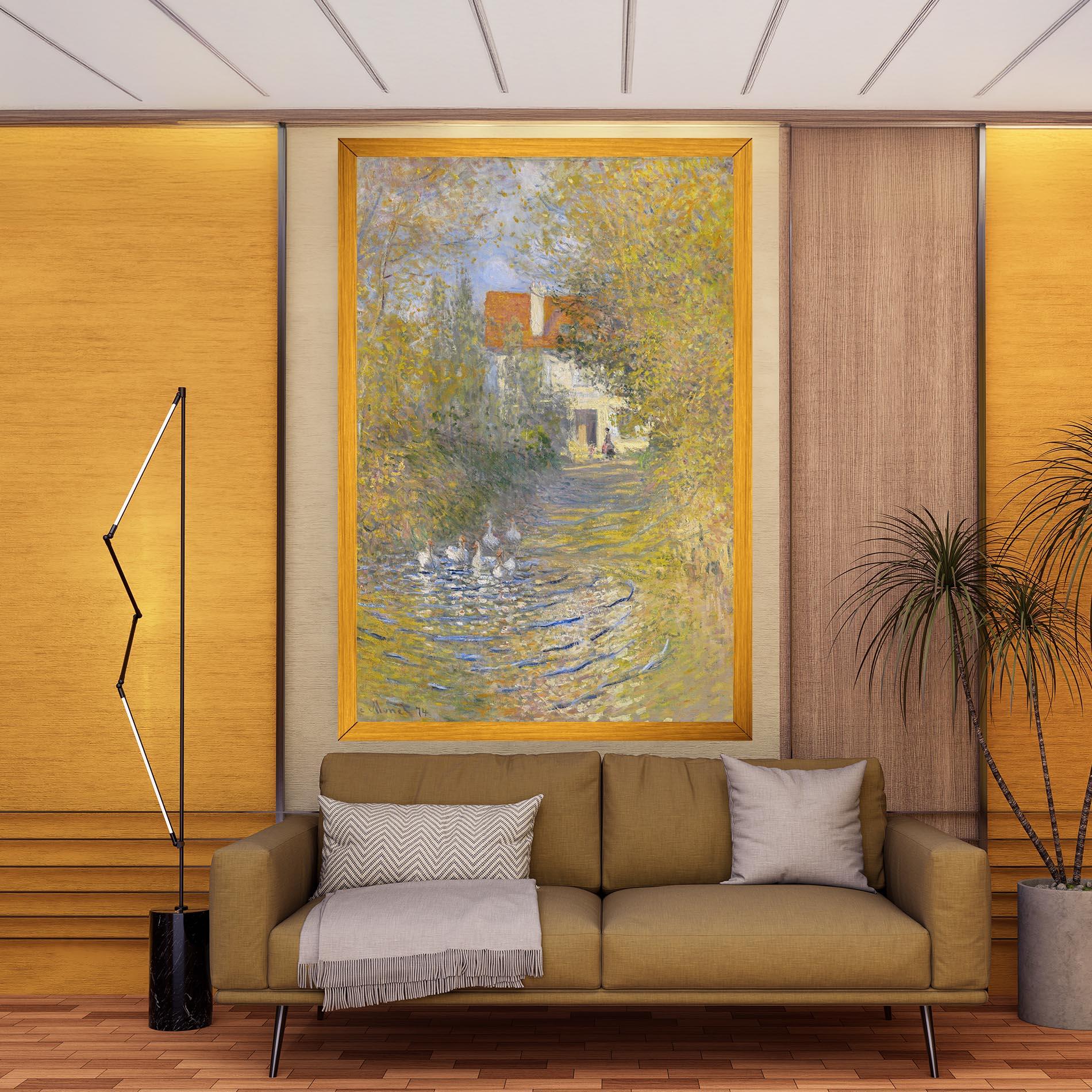 Vászonkép The Geese mockup 9