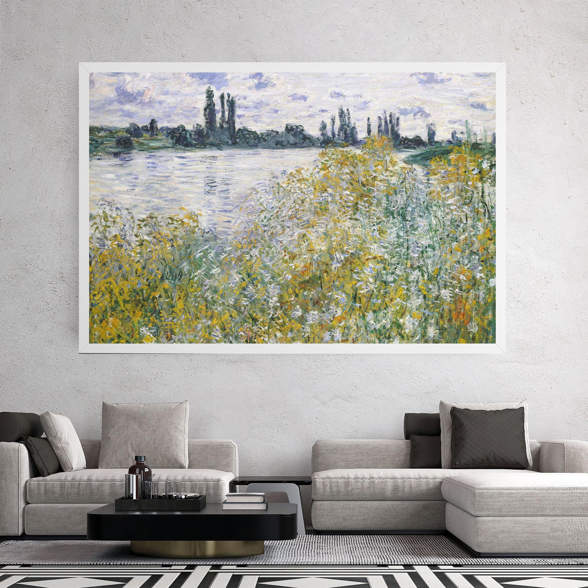 Vászonkép Near Vetheuil mockup 2