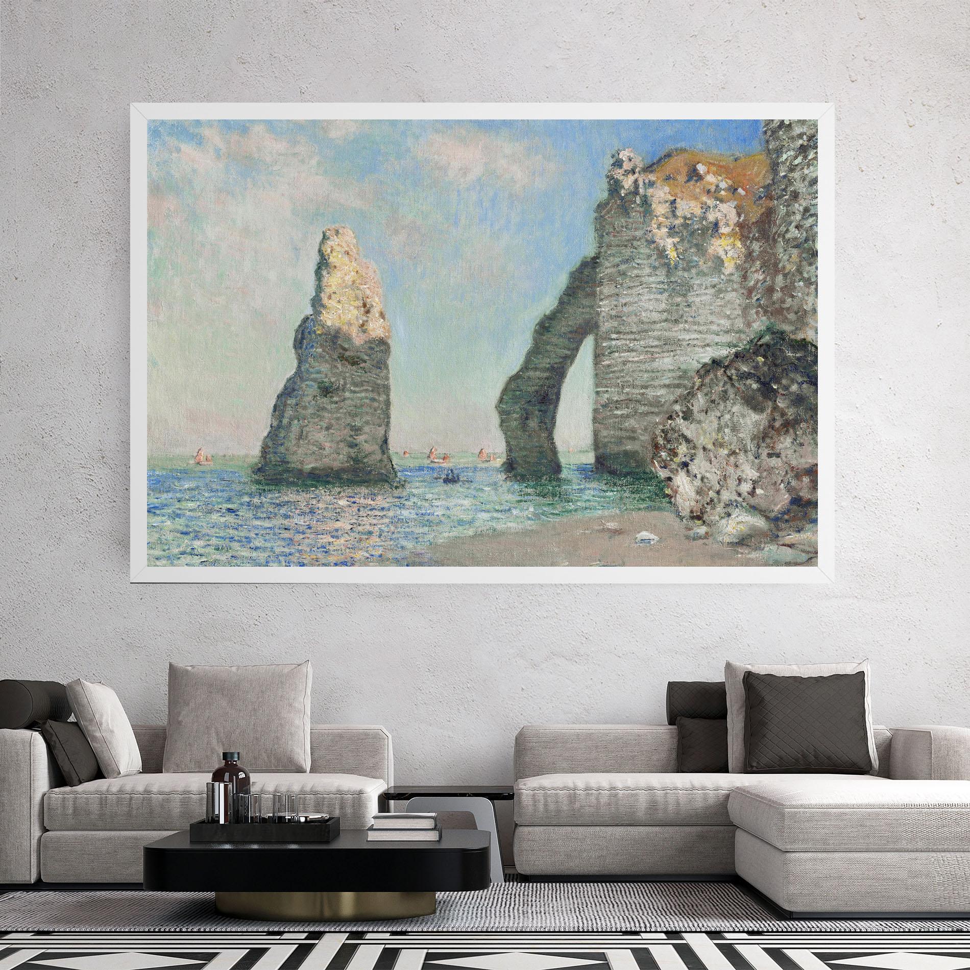 Vászonkép The Cliffs At Etretat mockup 2