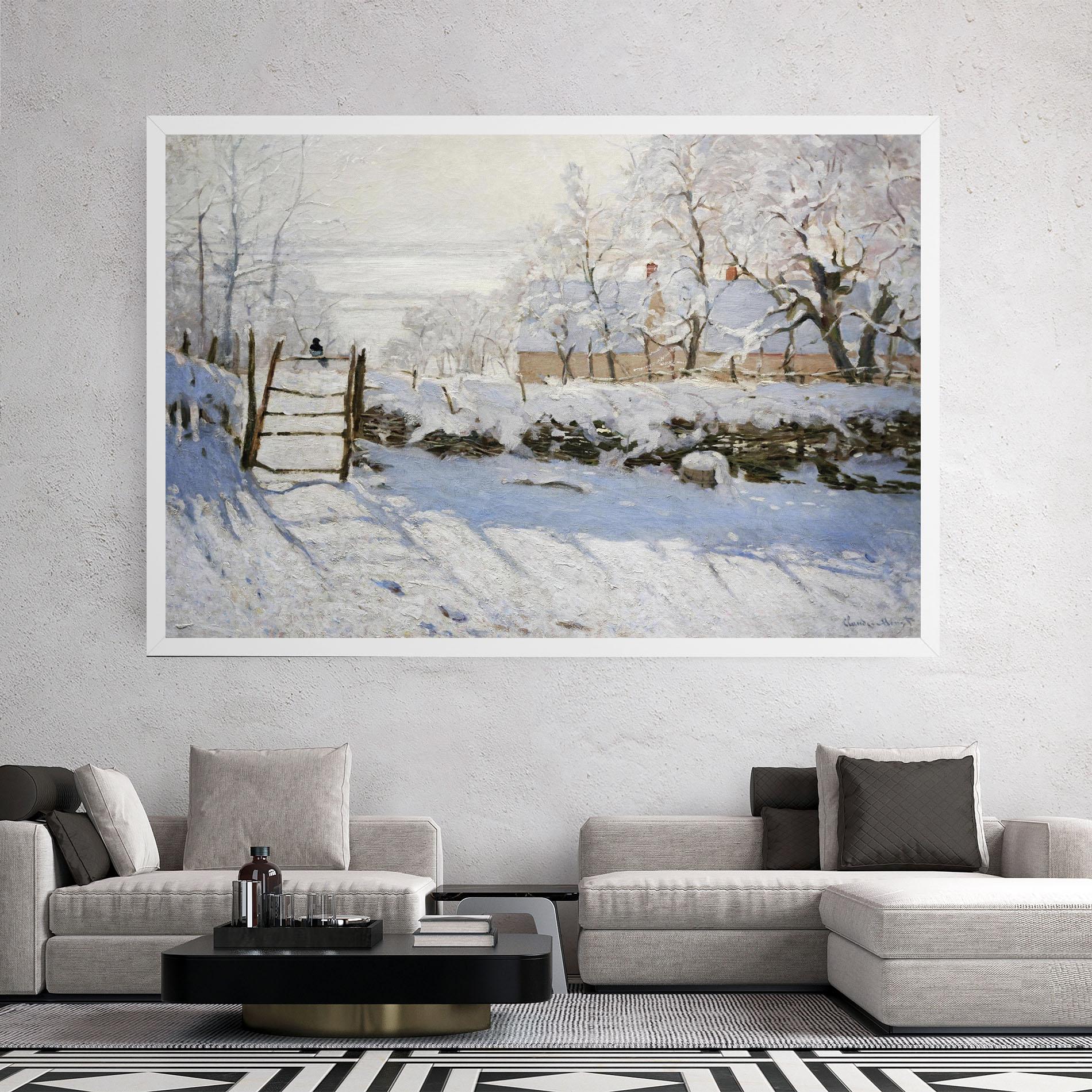 Vászonkép The Magpie mockup 2