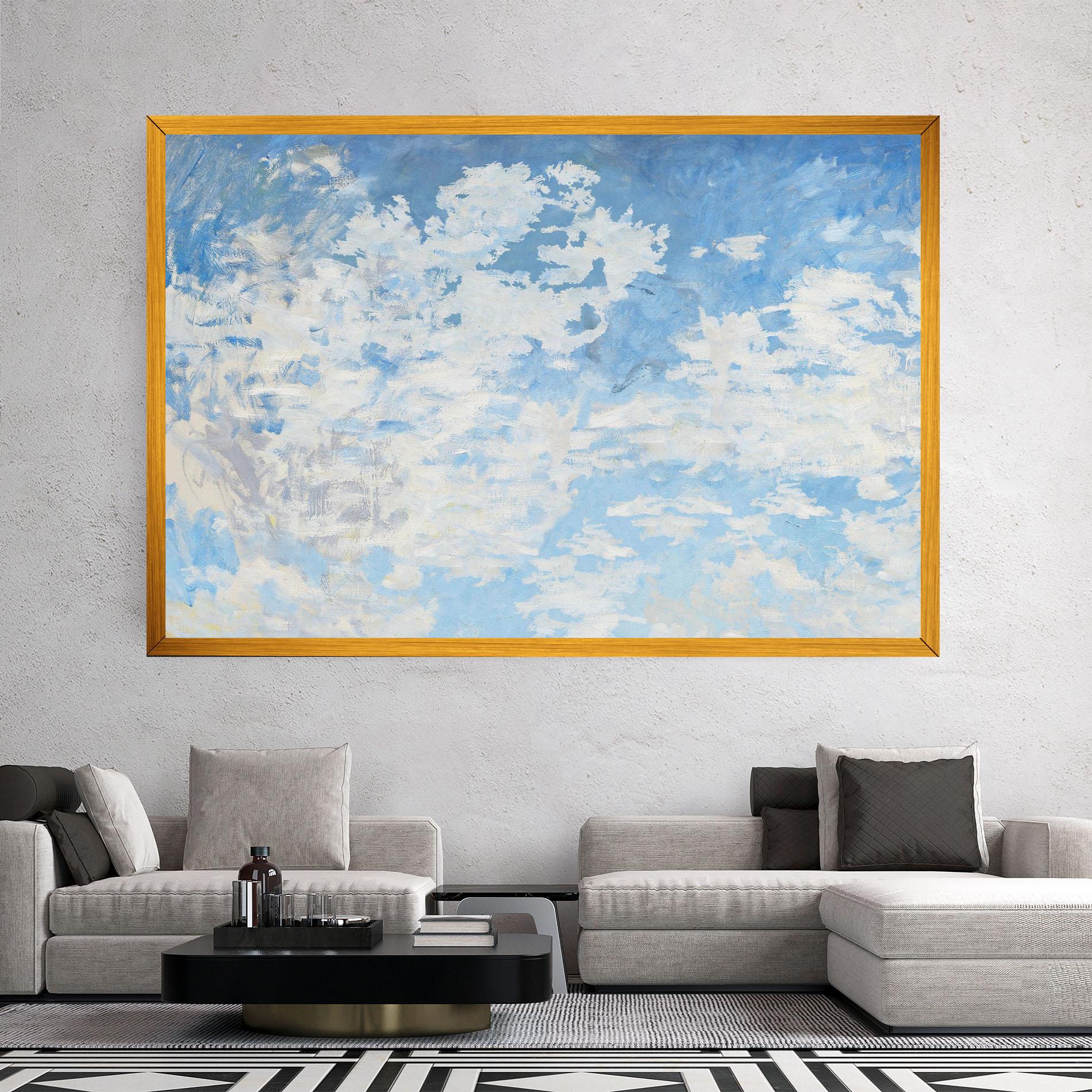 Vászonkép Clouds Monet mockup 2