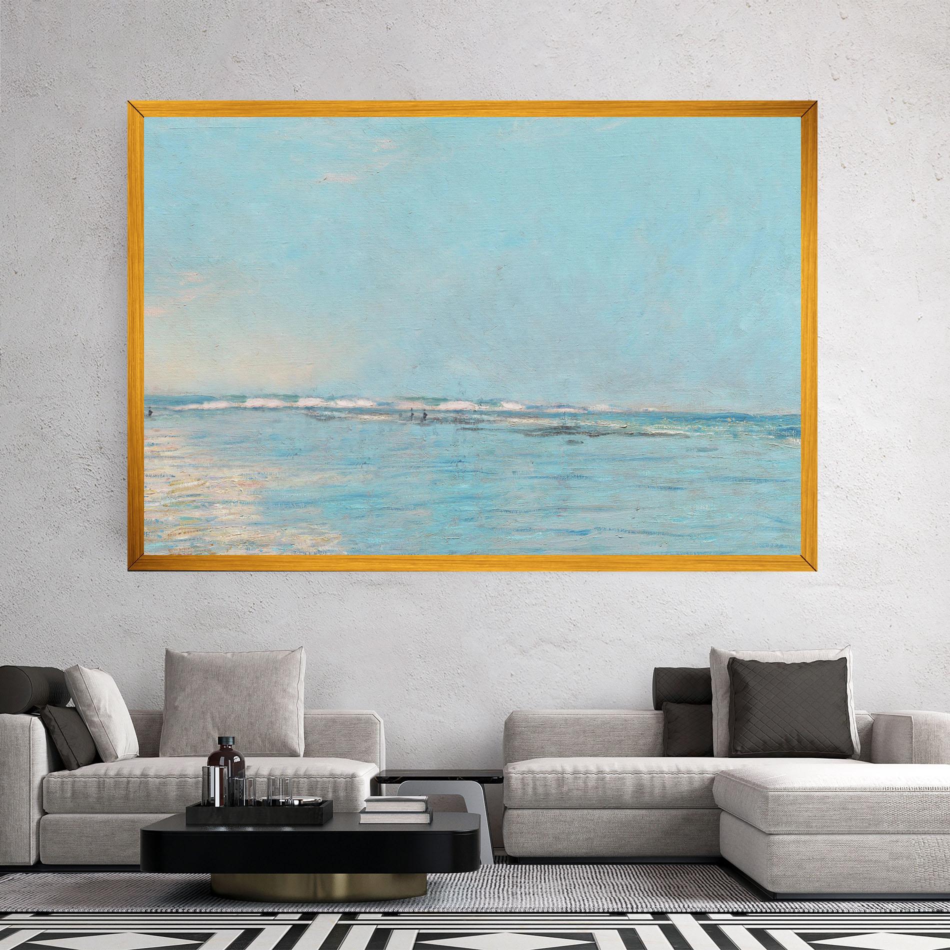 Vászonkép Monet's Beach mockup 2