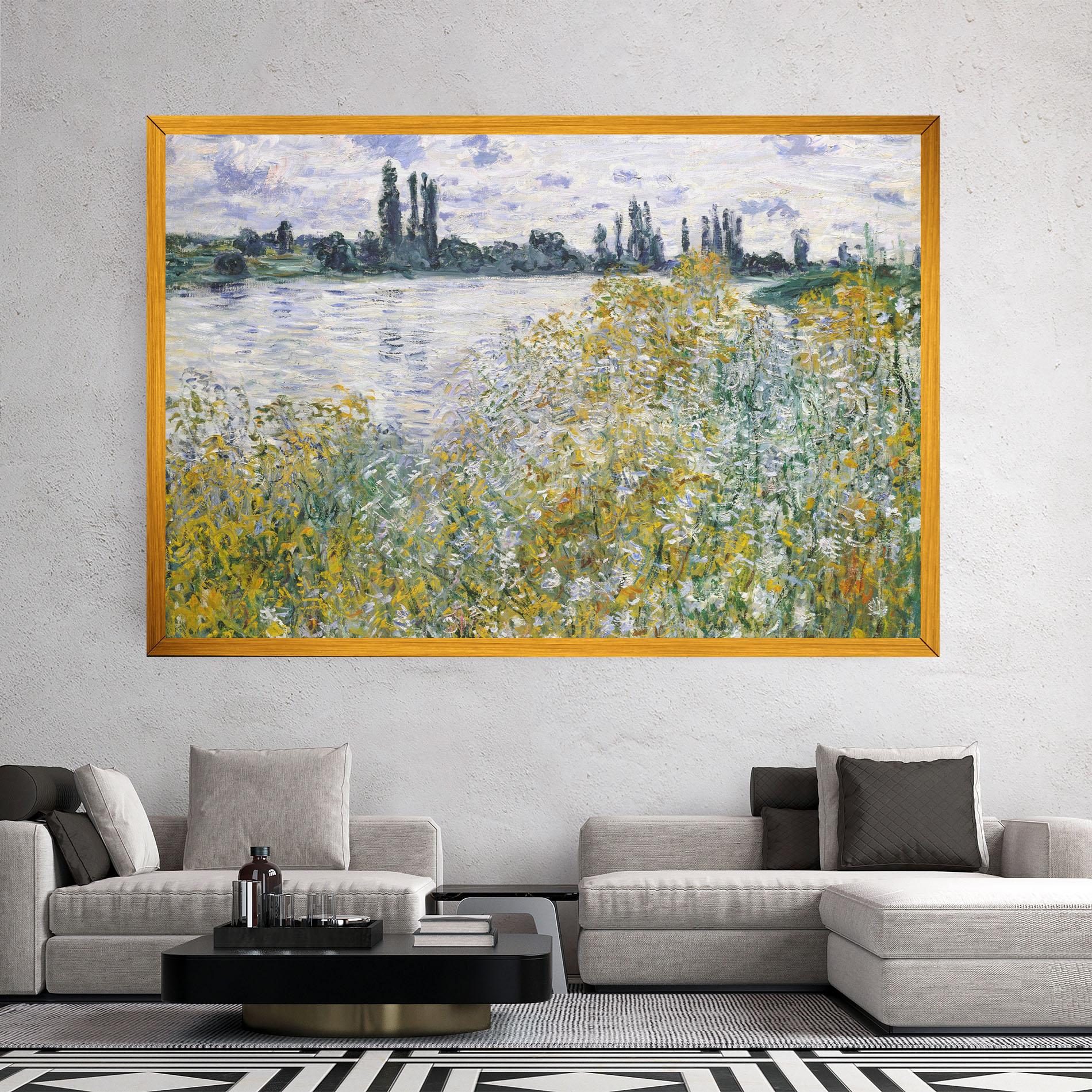 Vászonkép Near Vetheuil mockup 2