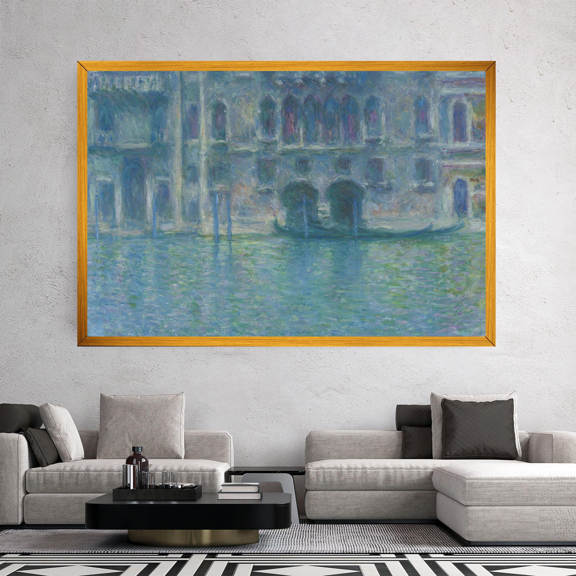 Vászonkép Palazzo Da Mula Venice mockup 2