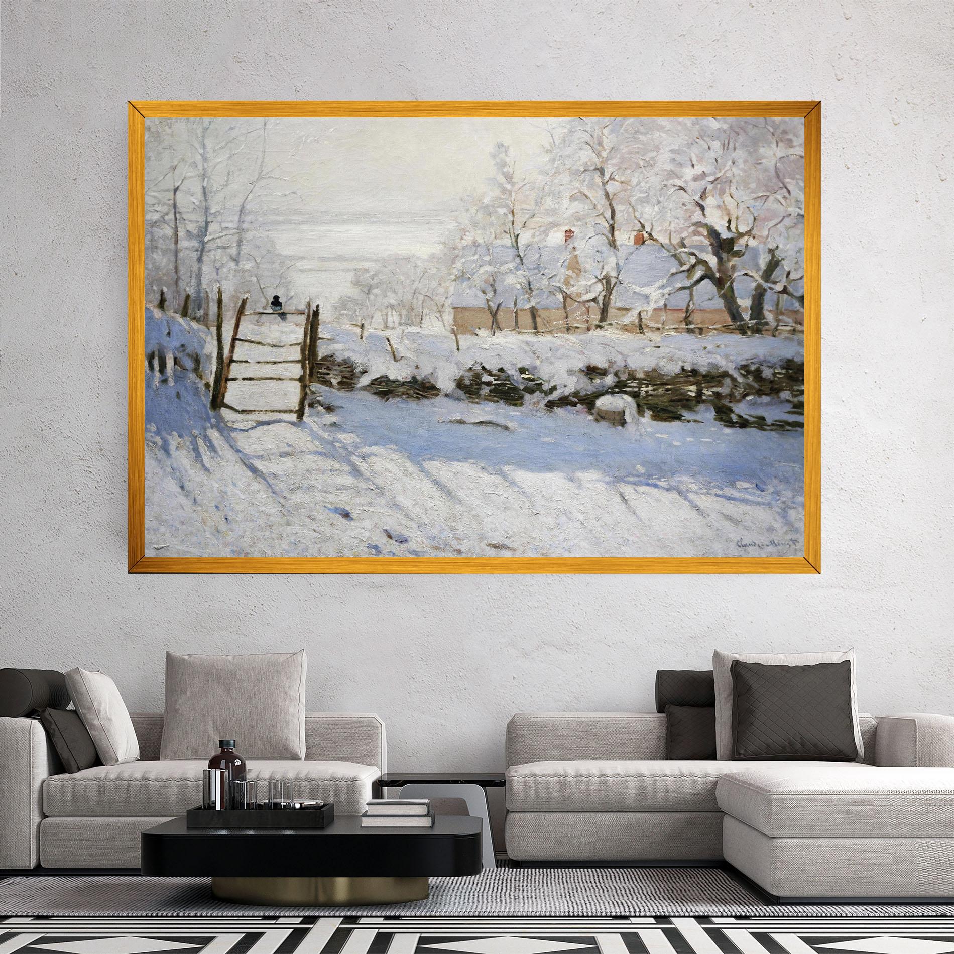 Vászonkép The Magpie mockup 2