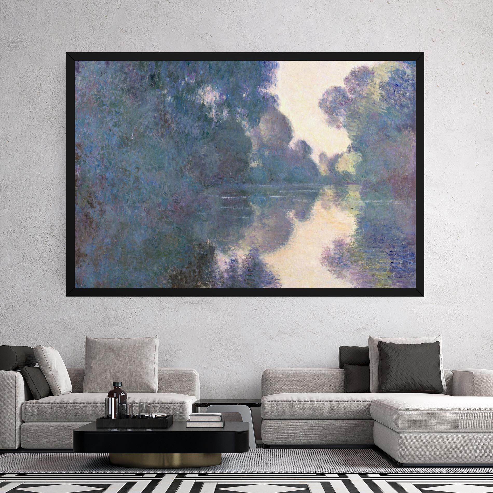 Vászonkép Near Giverny mockup 2