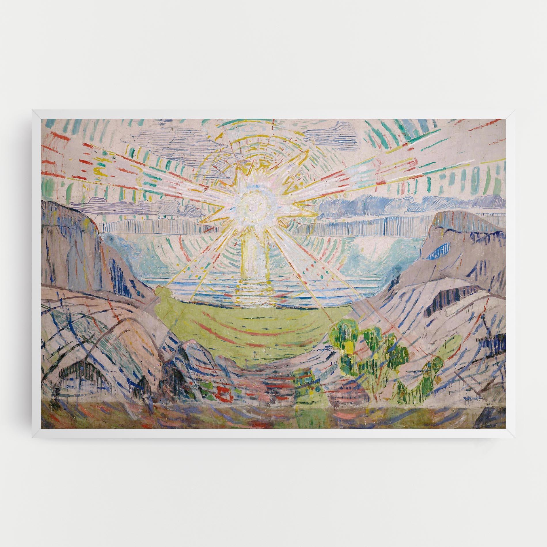 Vászonkép The Sun Art mockup 0