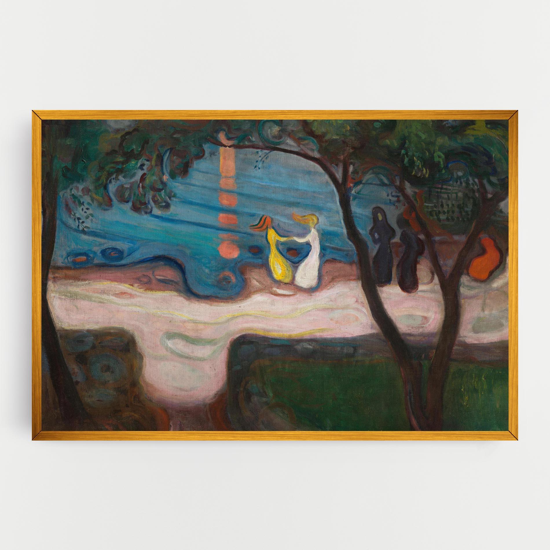 Vászonkép Dance On The Beach mockup 0