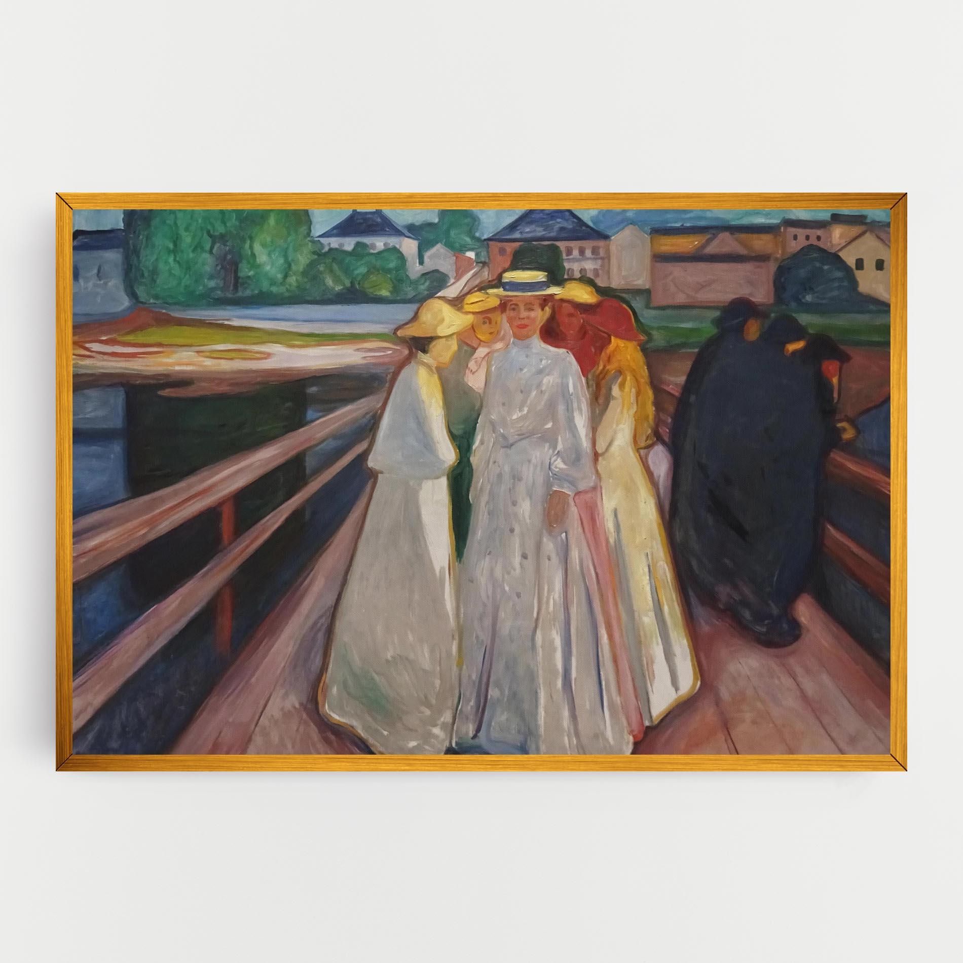 Vászonkép Munch Art mockup 0