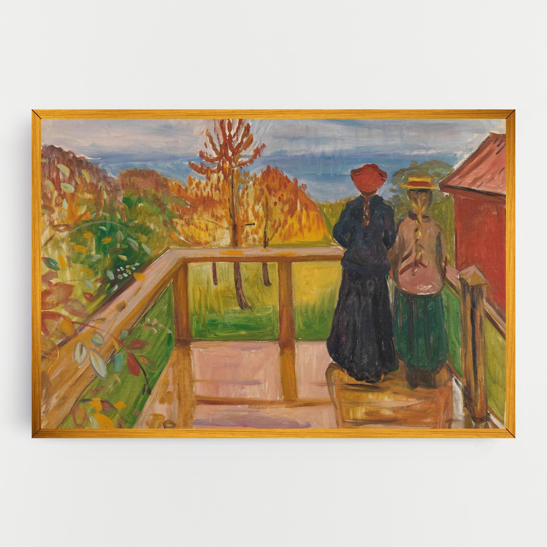 Vászonkép On The Veranda mockup 0