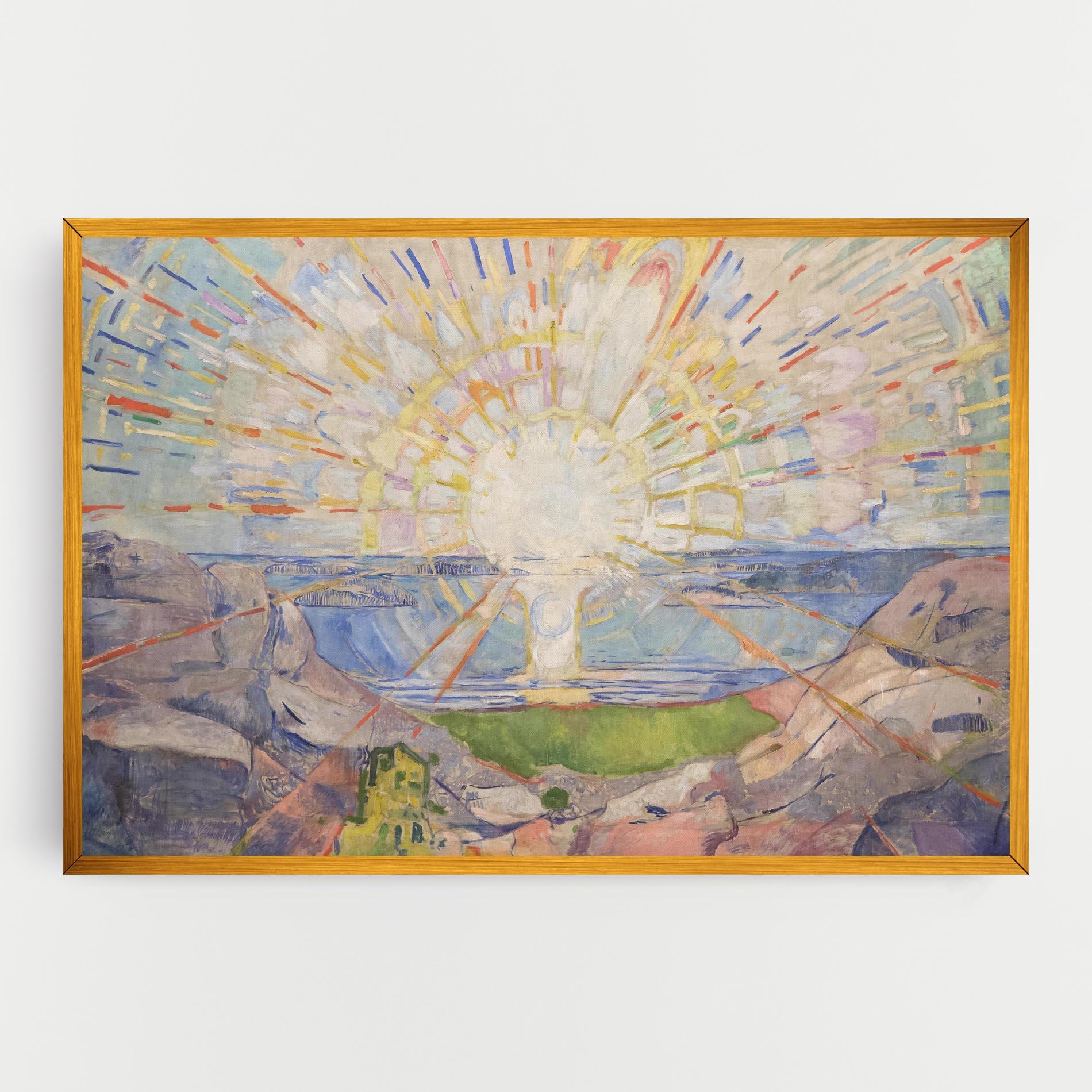 Vászonkép The Sun mockup 0