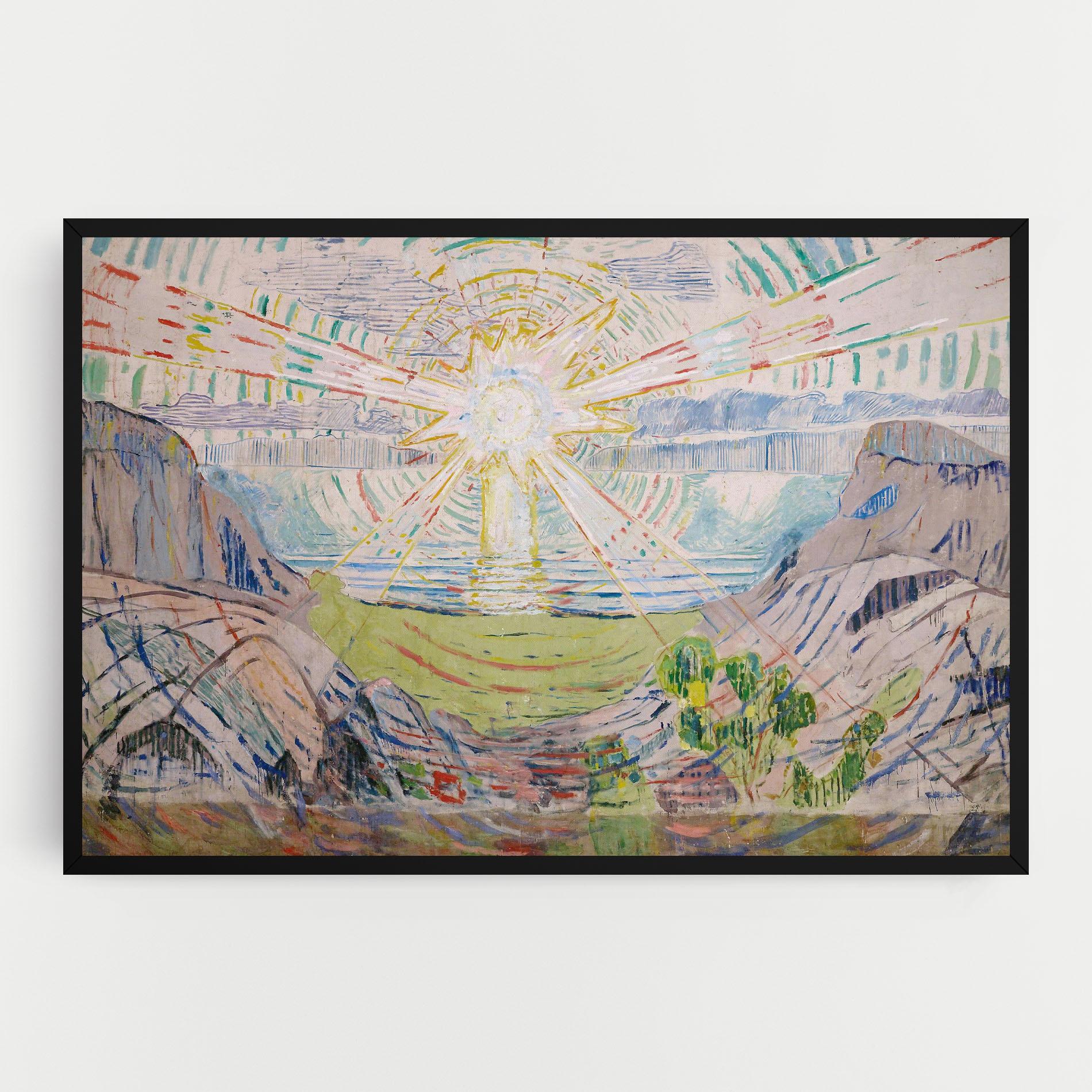 Vászonkép The Sun Art mockup 0