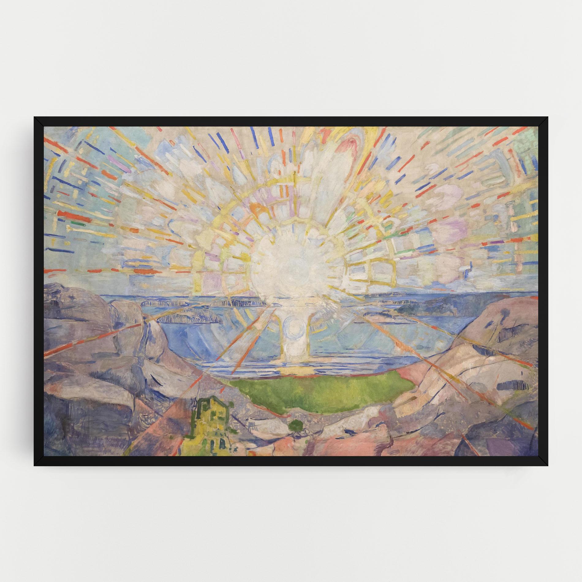 Vászonkép The Sun mockup 0