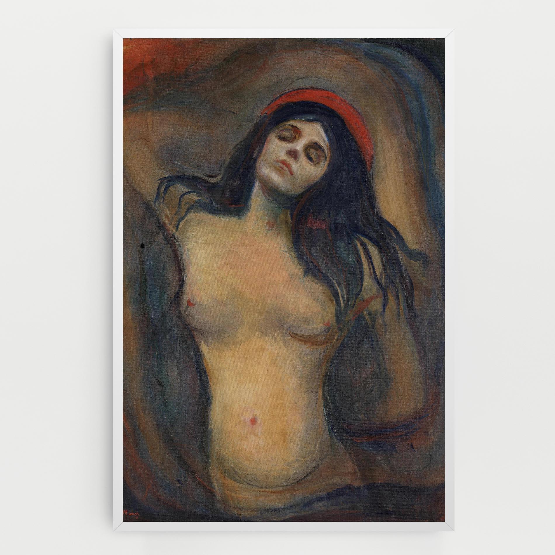 Vászonkép Madonna Oil Painting mockup 0