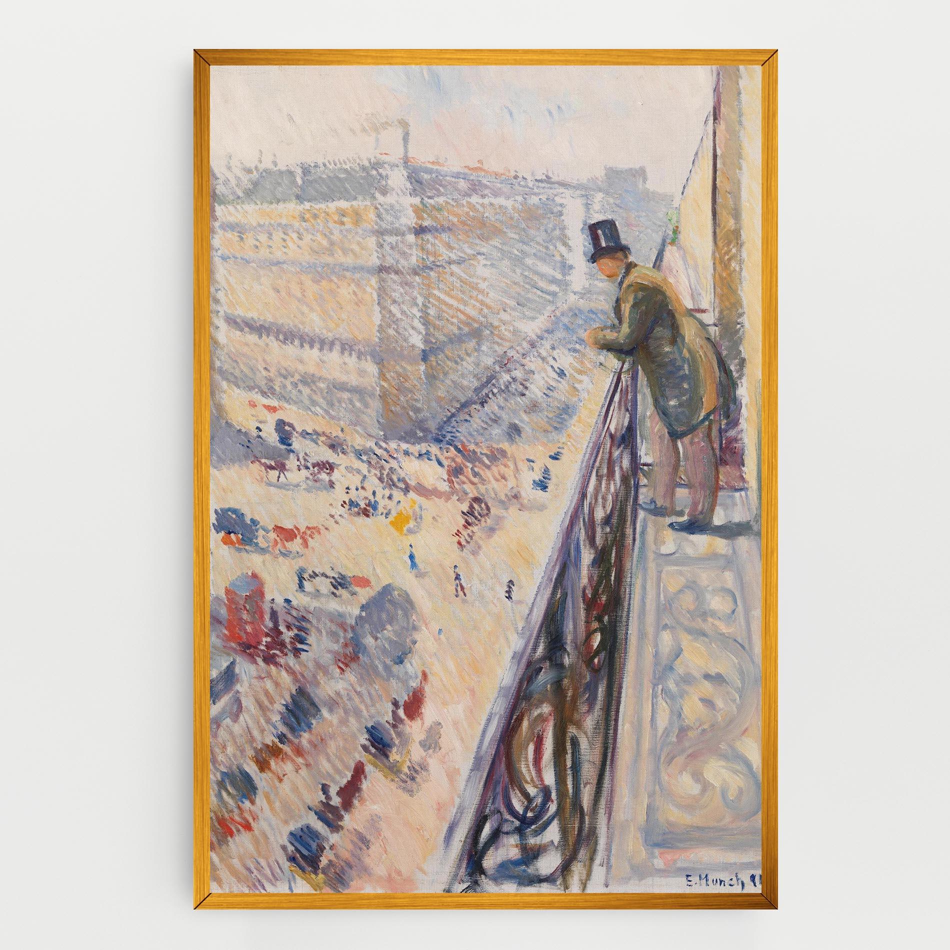 Vászonkép Rue Lafayette mockup 0