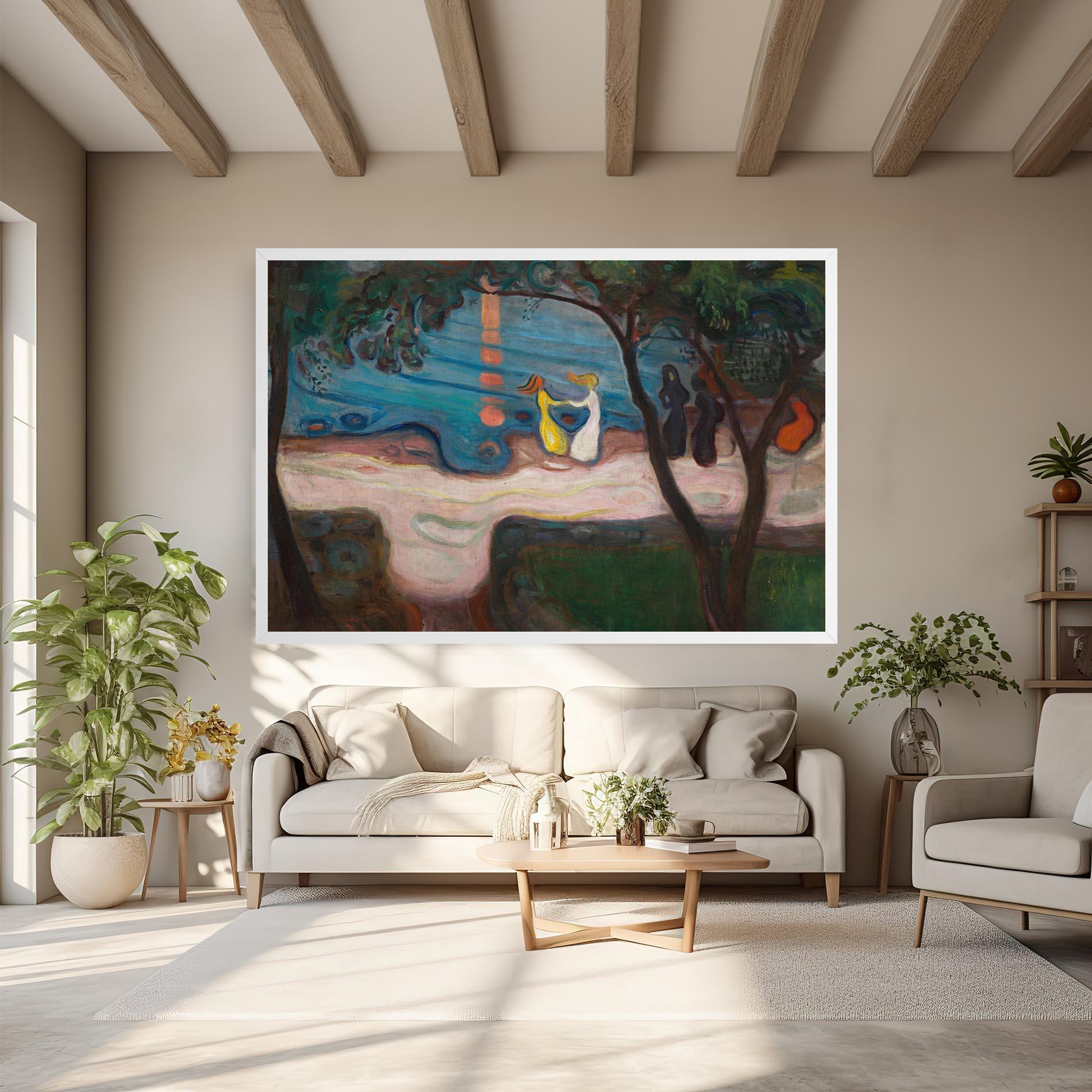 Vászonkép Dance On The Beach mockup 6