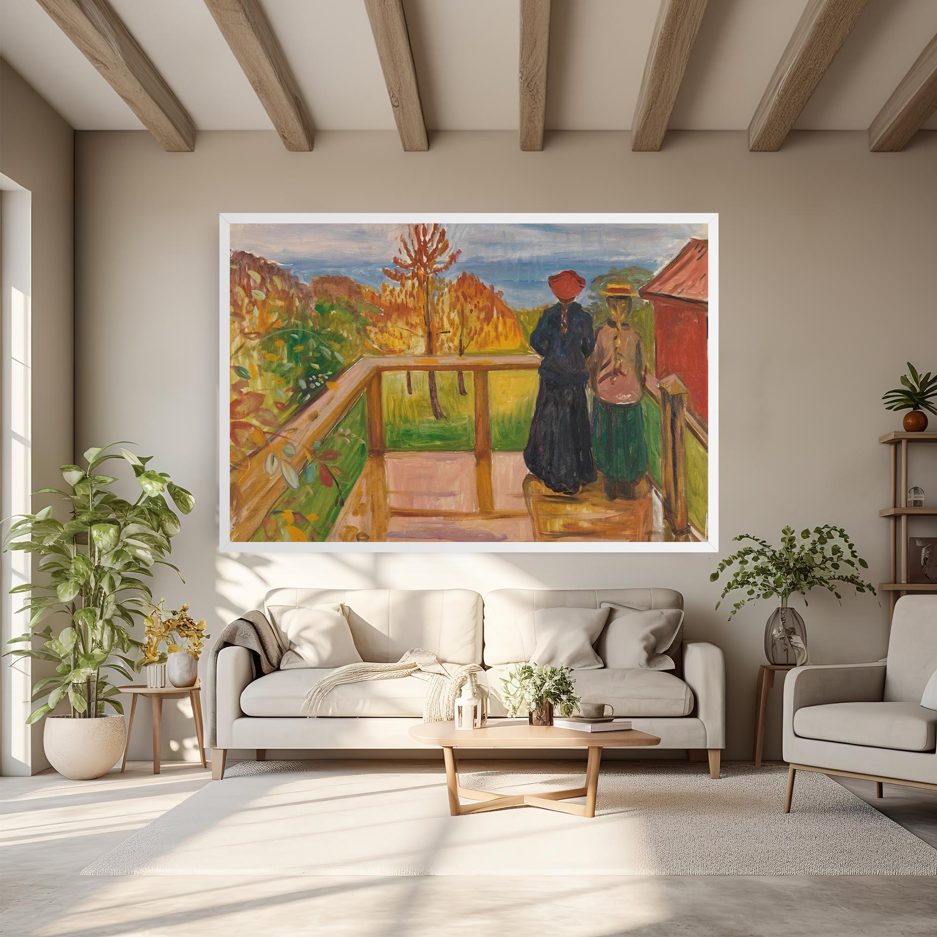 Vászonkép On The Veranda mockup 6