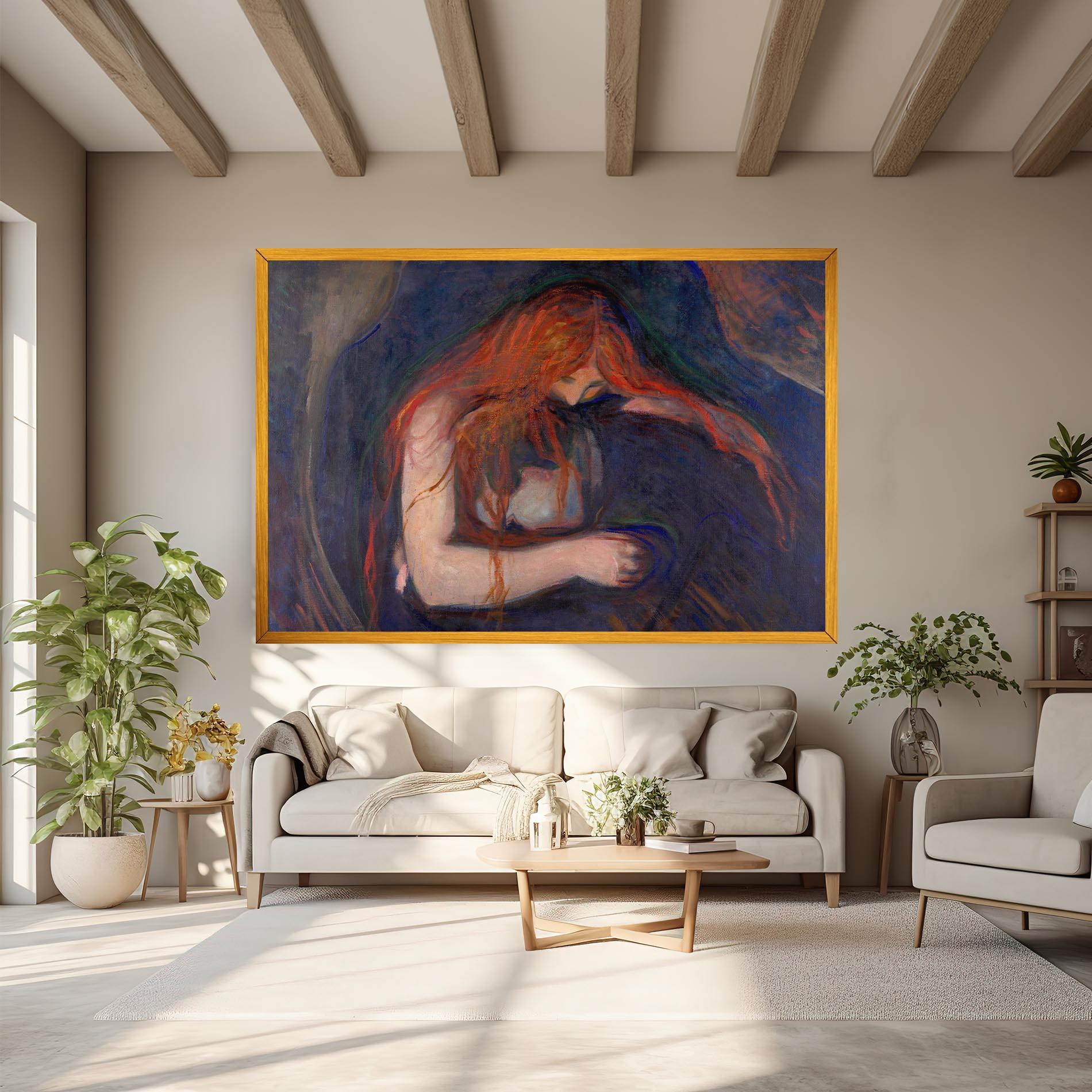 Vászonkép Vampire mockup 6