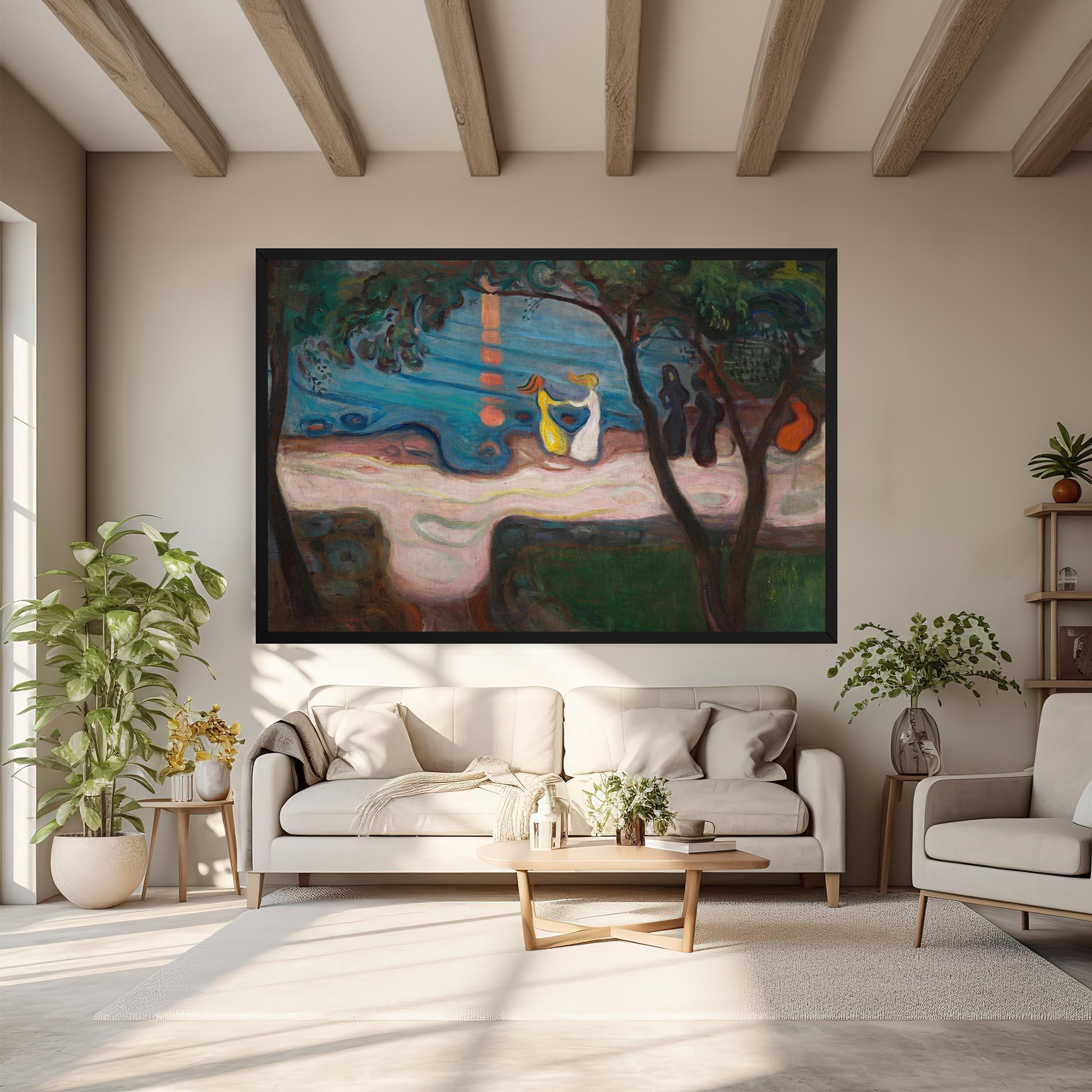 Vászonkép Dance On The Beach mockup 6