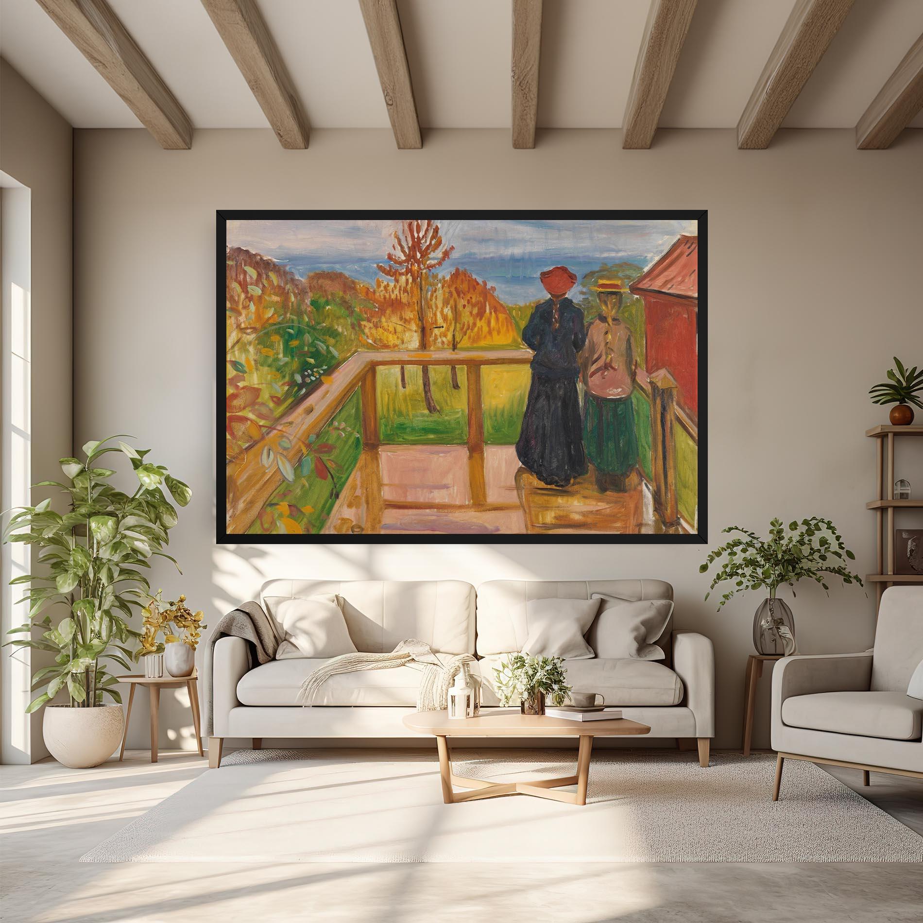 Vászonkép On The Veranda mockup 6