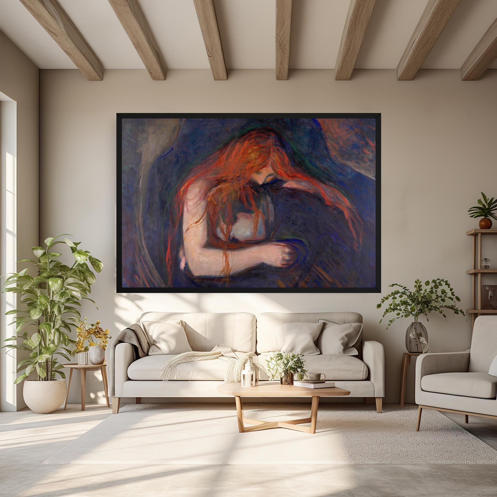 Vászonkép Vampire mockup 6