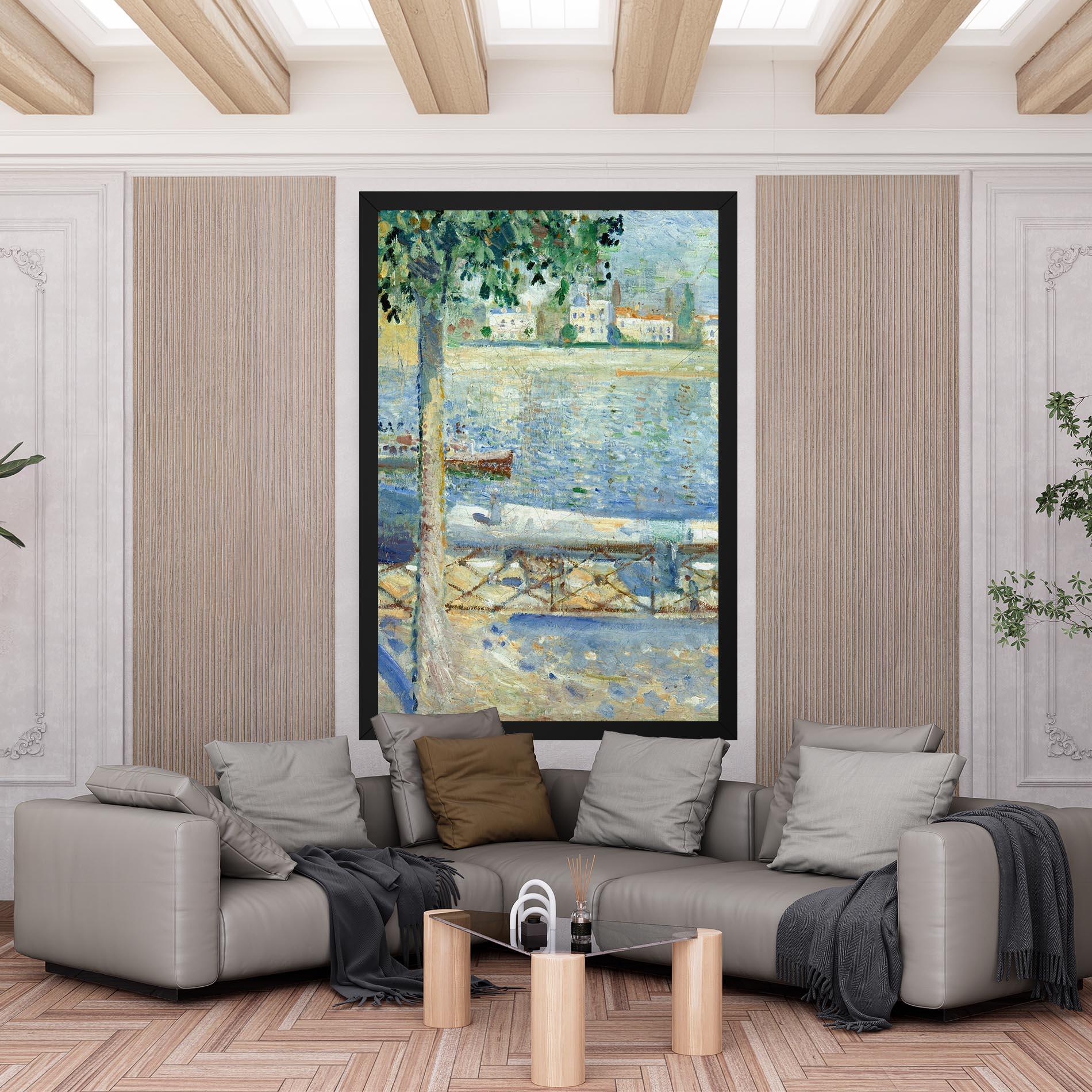 Vászonkép Seine At Saint mockup 6