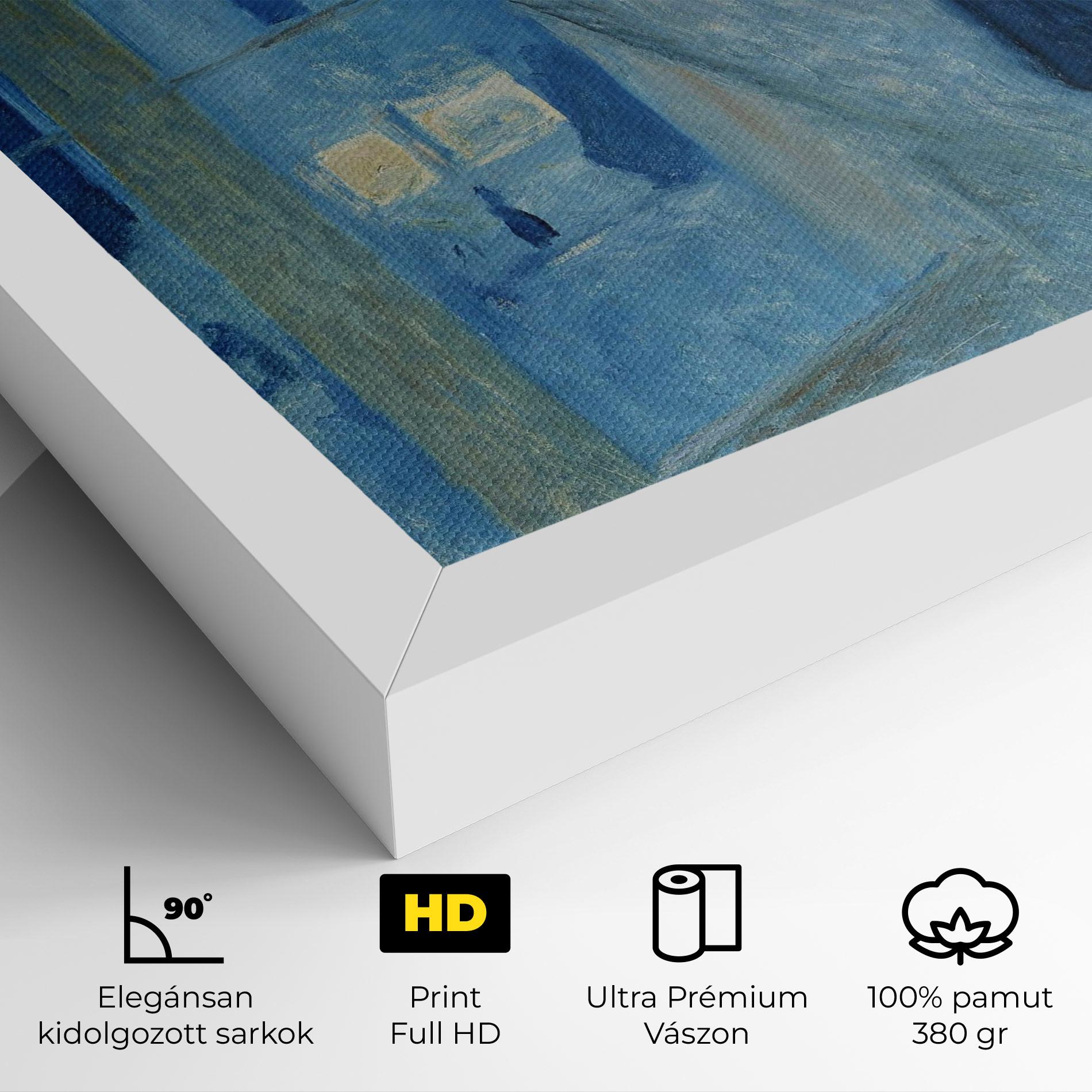 Vászonkép Kiss By The Window mockup 4