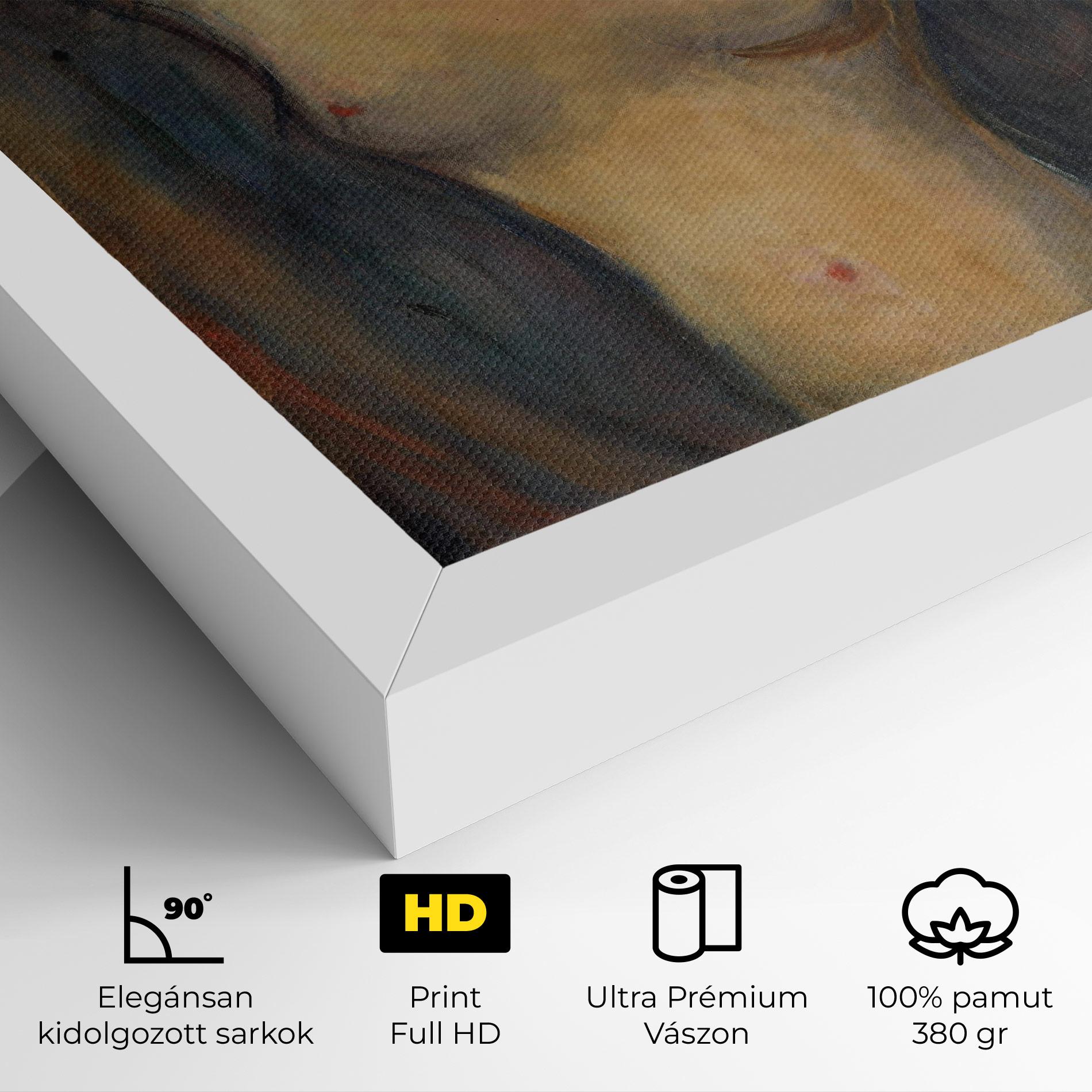 Vászonkép Madonna Oil Painting mockup 4