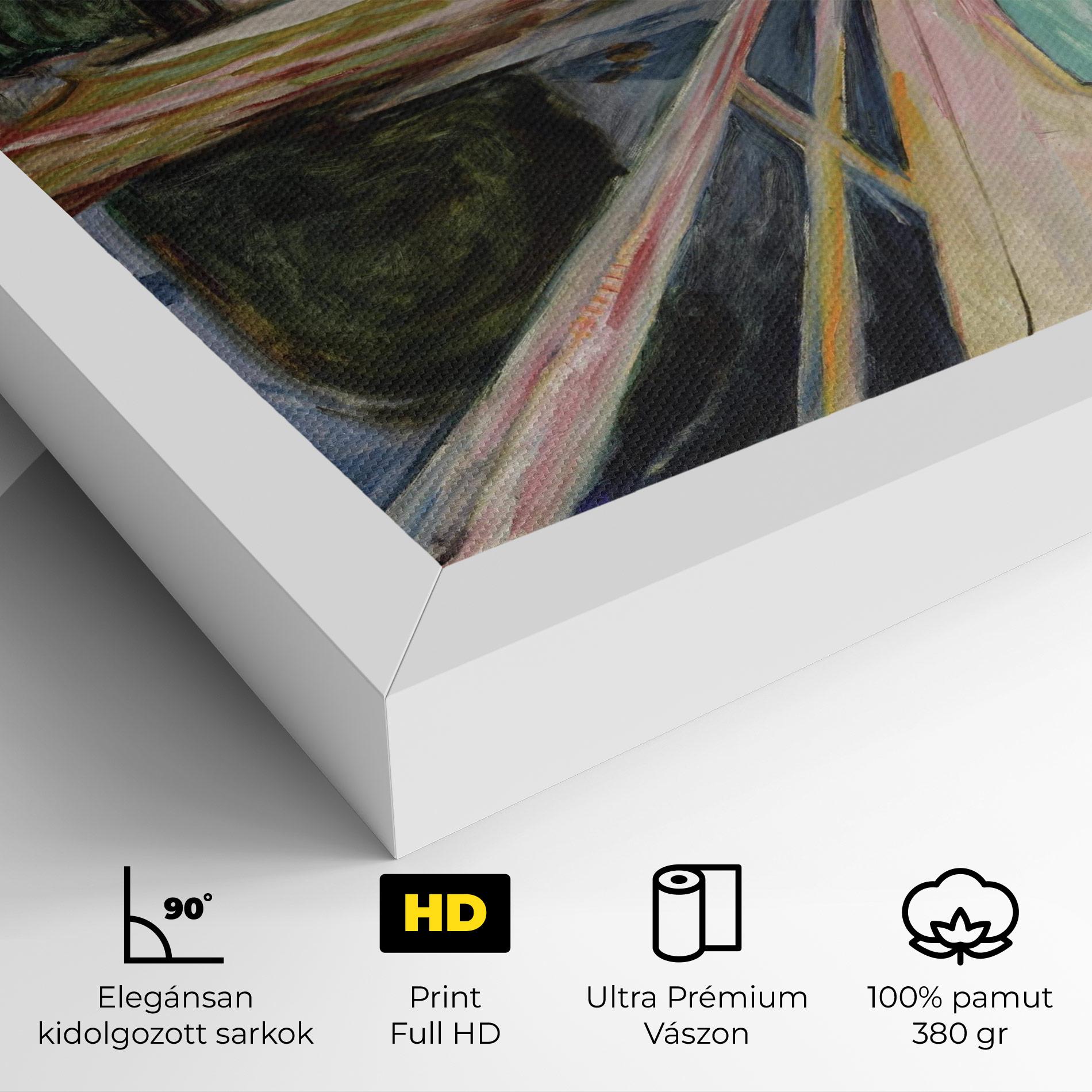 Vászonkép Pikene Pa Broen mockup 4