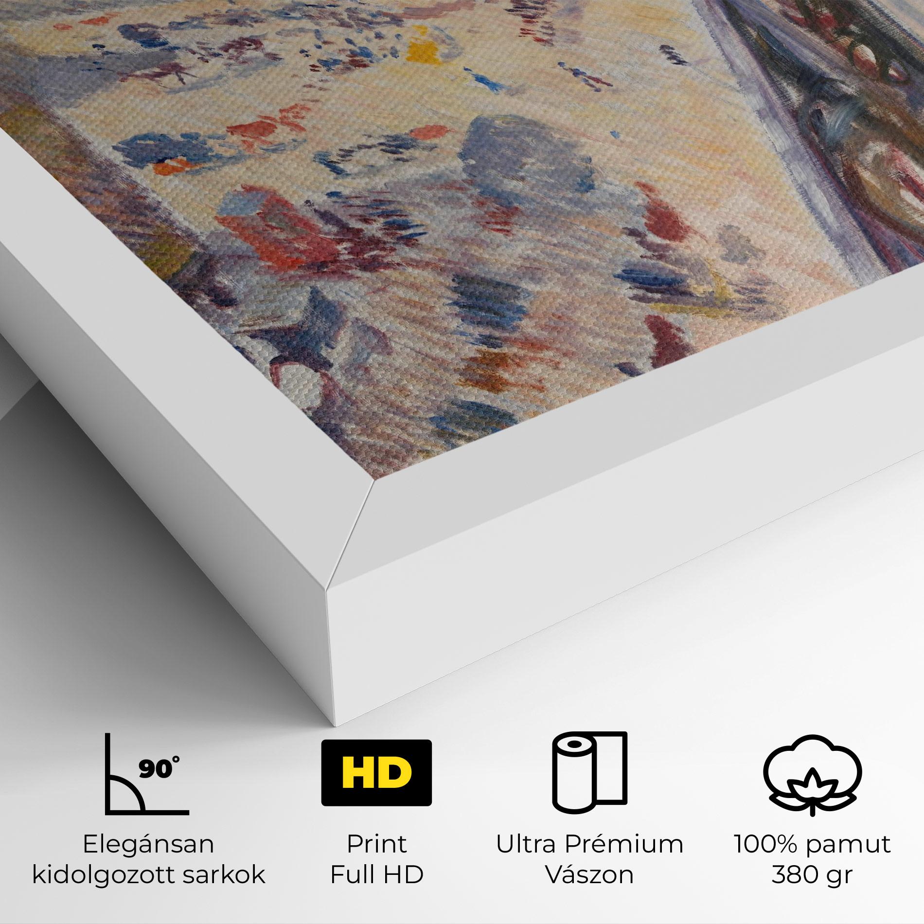 Vászonkép Rue Lafayette mockup 4