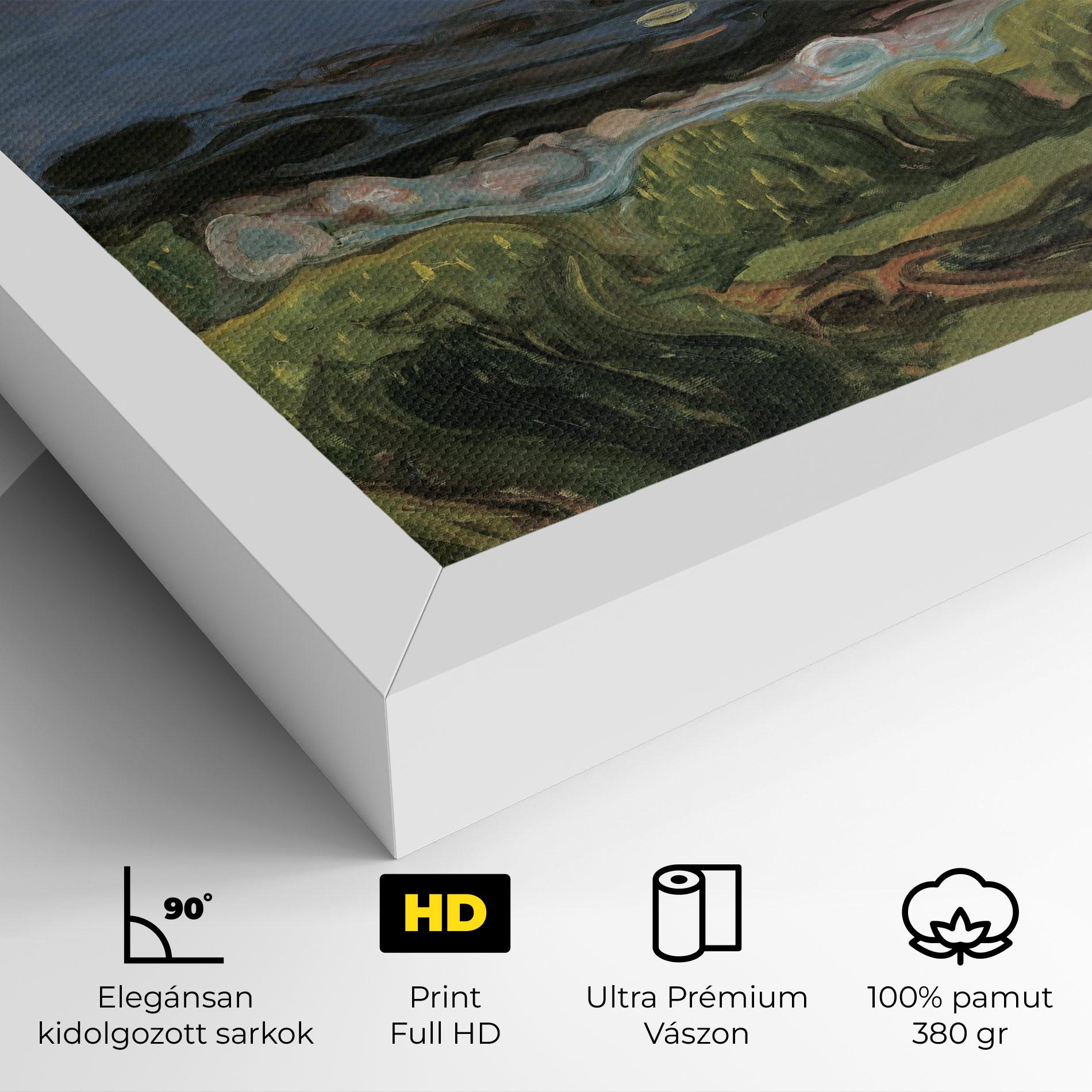 Vászonkép Summer Night Beach mockup 4