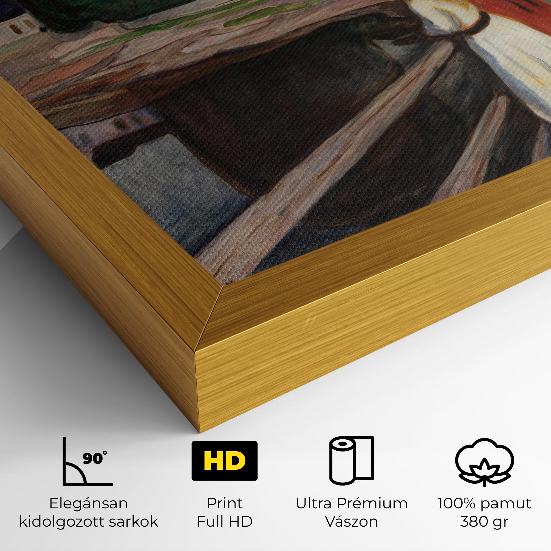 Vászonkép Girls On The Bridge mockup 4