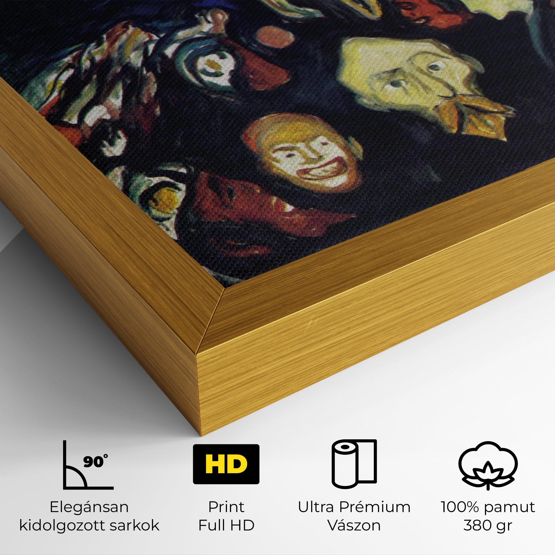 Vászonkép Golgotha mockup 4