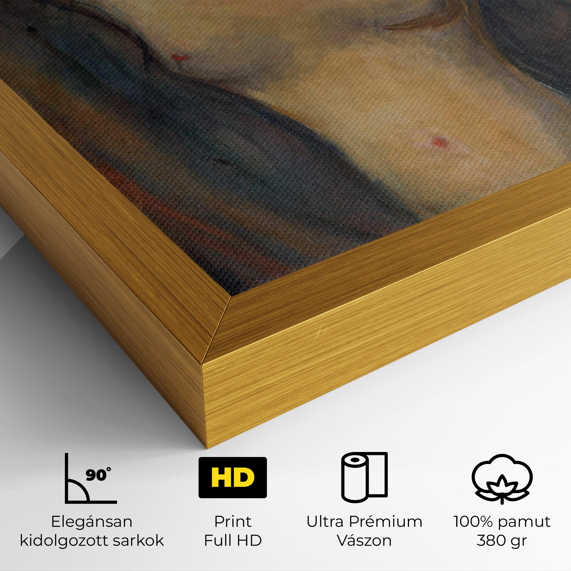 Vászonkép Madonna Oil Painting mockup 4