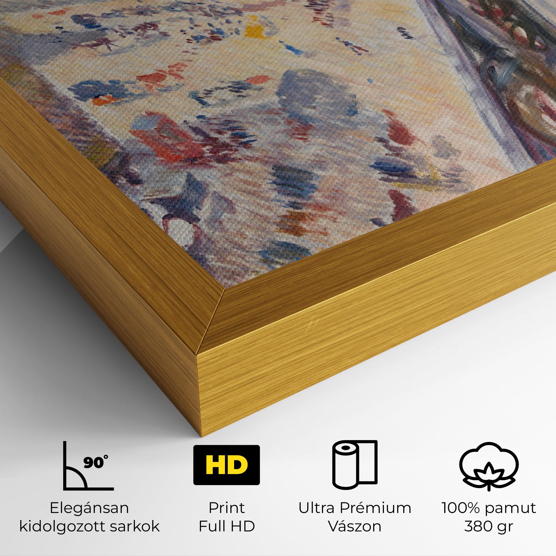 Vászonkép Rue Lafayette mockup 4