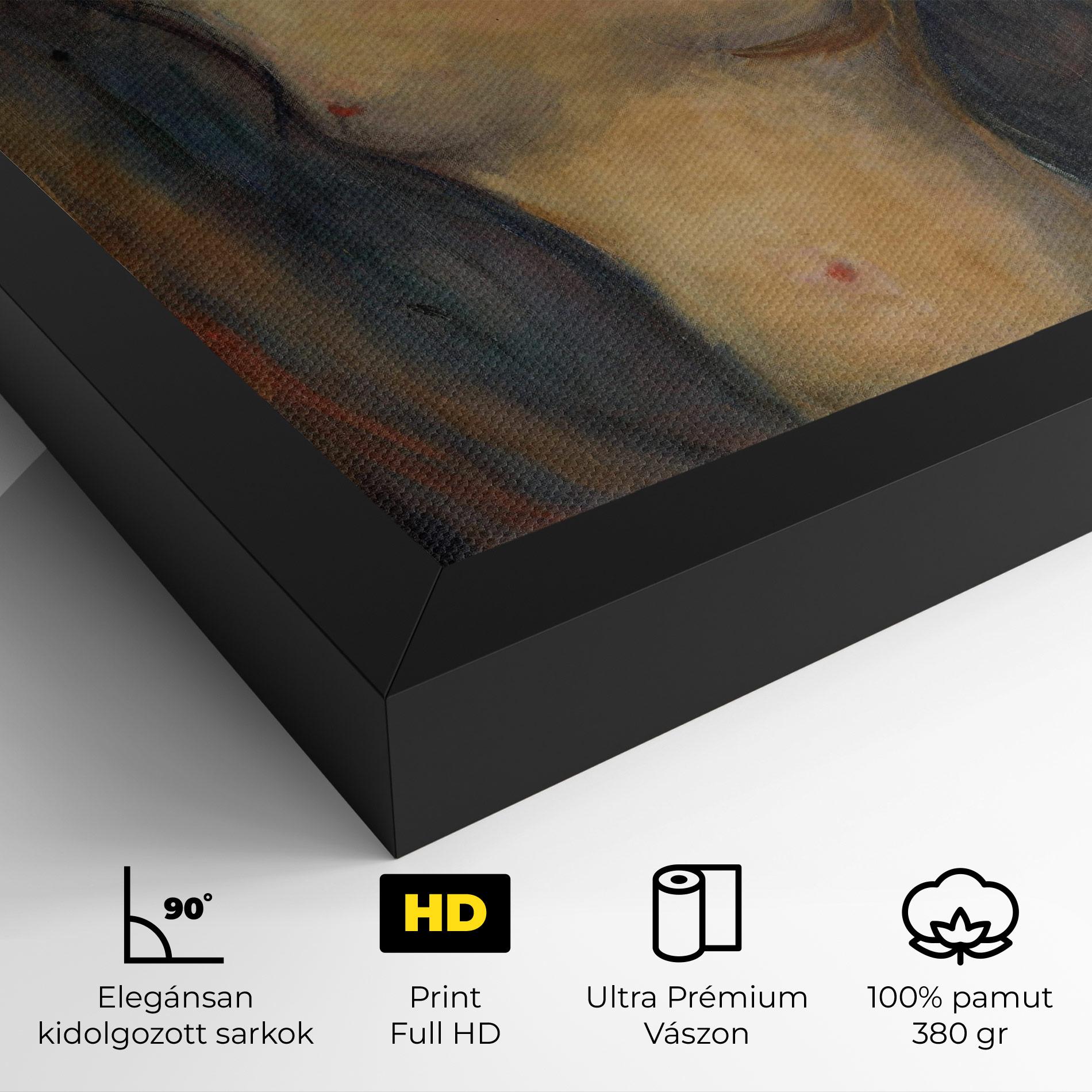 Vászonkép Madonna Oil Painting mockup 4