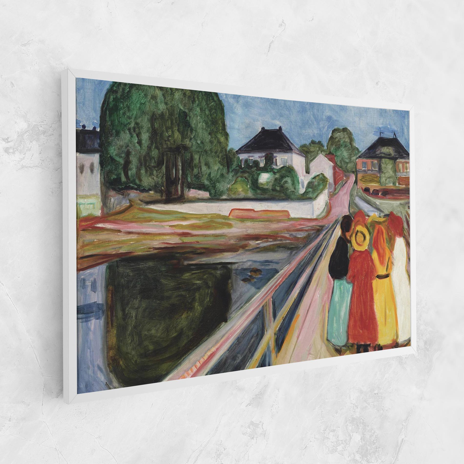 Vászonkép Pikene Pa Broen mockup 1