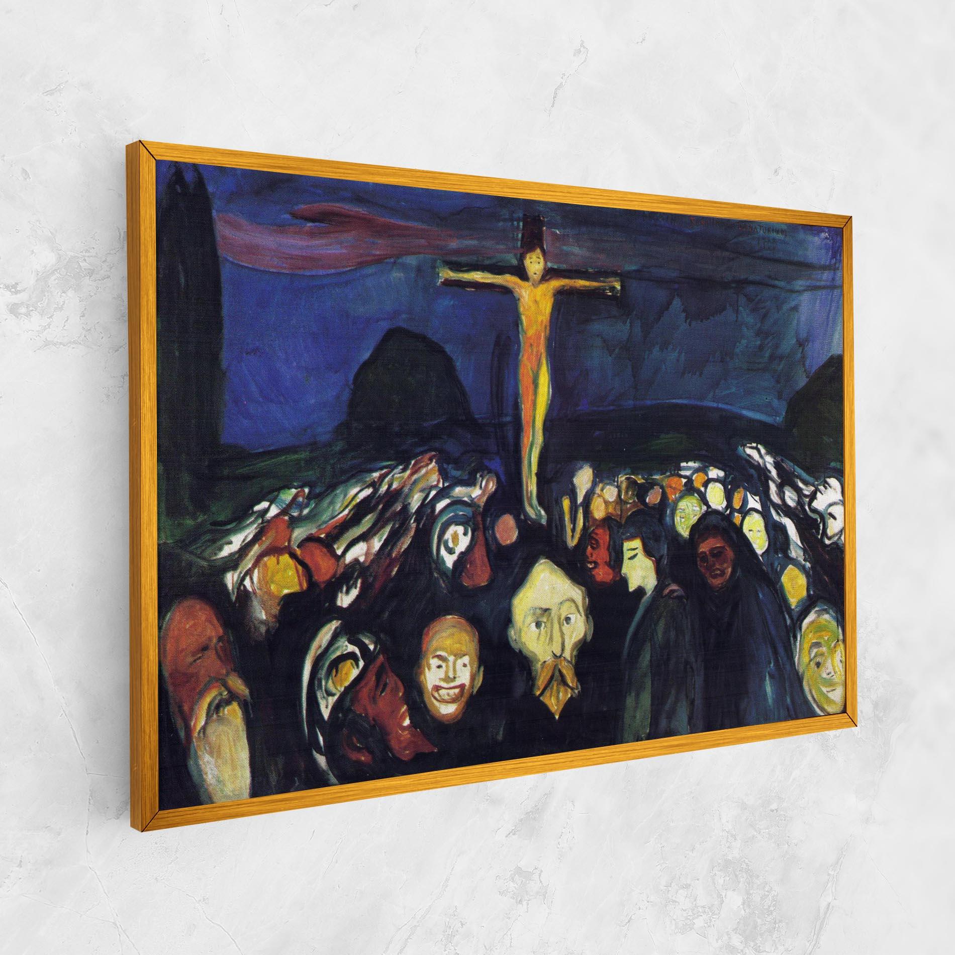 Vászonkép Golgotha mockup 1