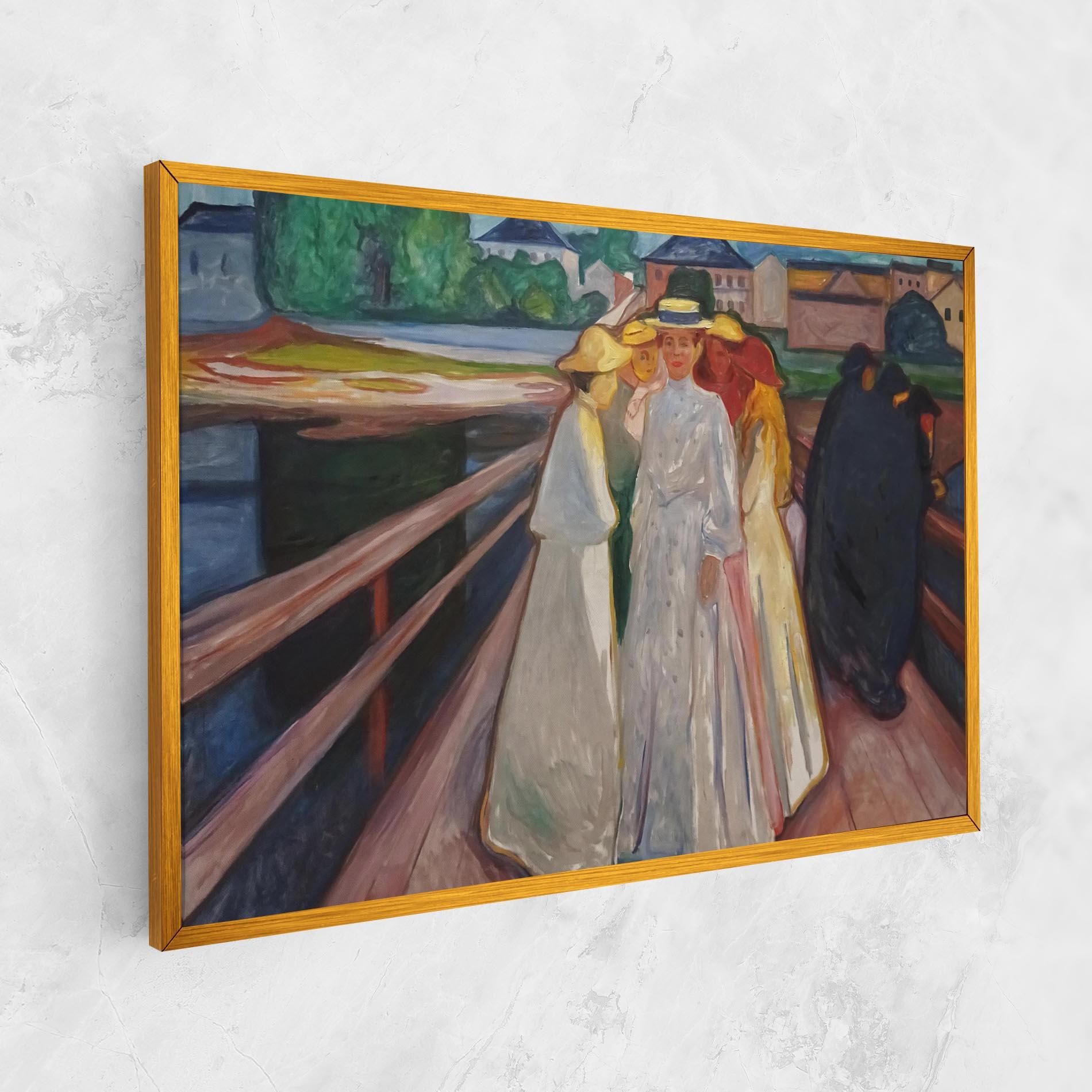 Vászonkép Munch Art mockup 1