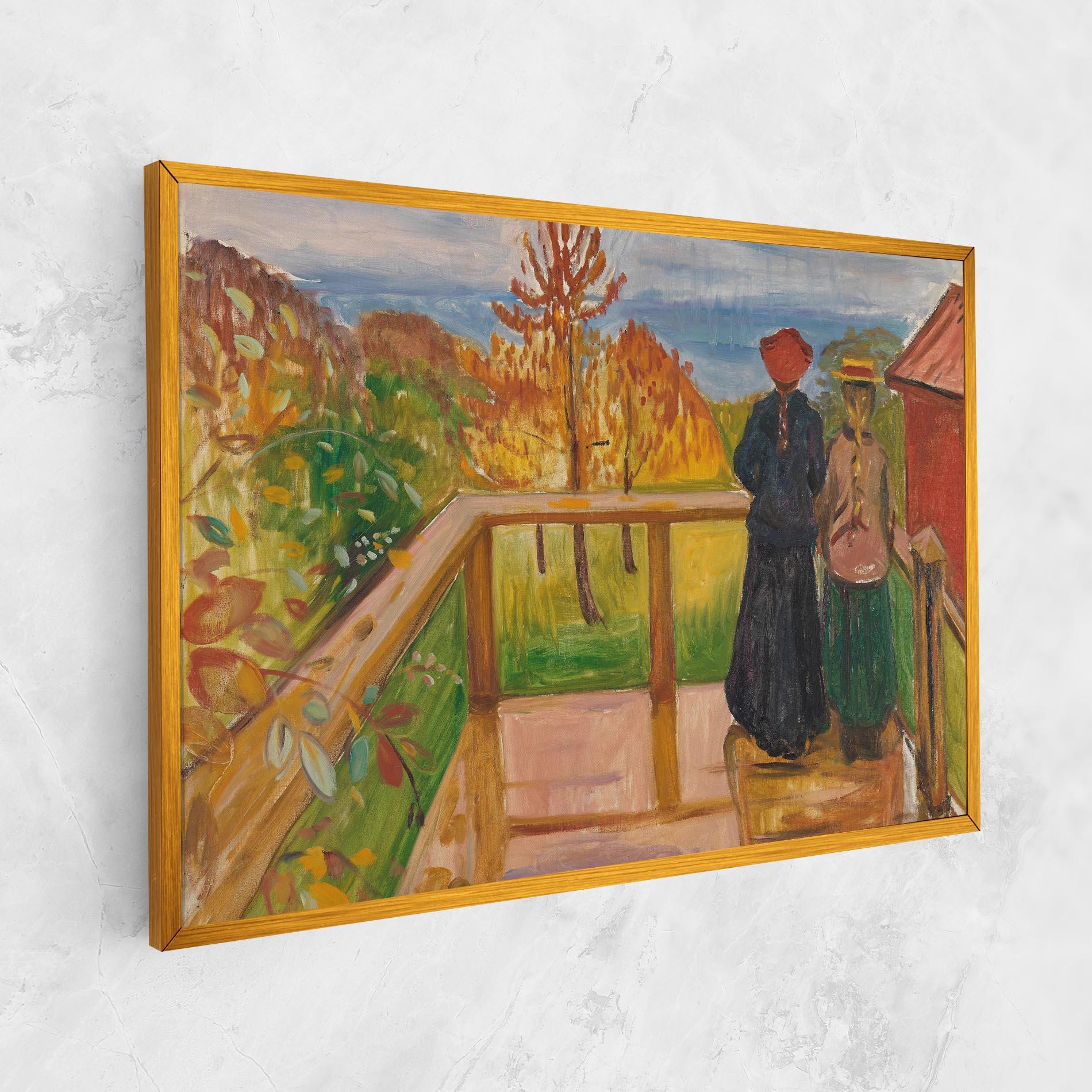 Vászonkép On The Veranda mockup 1