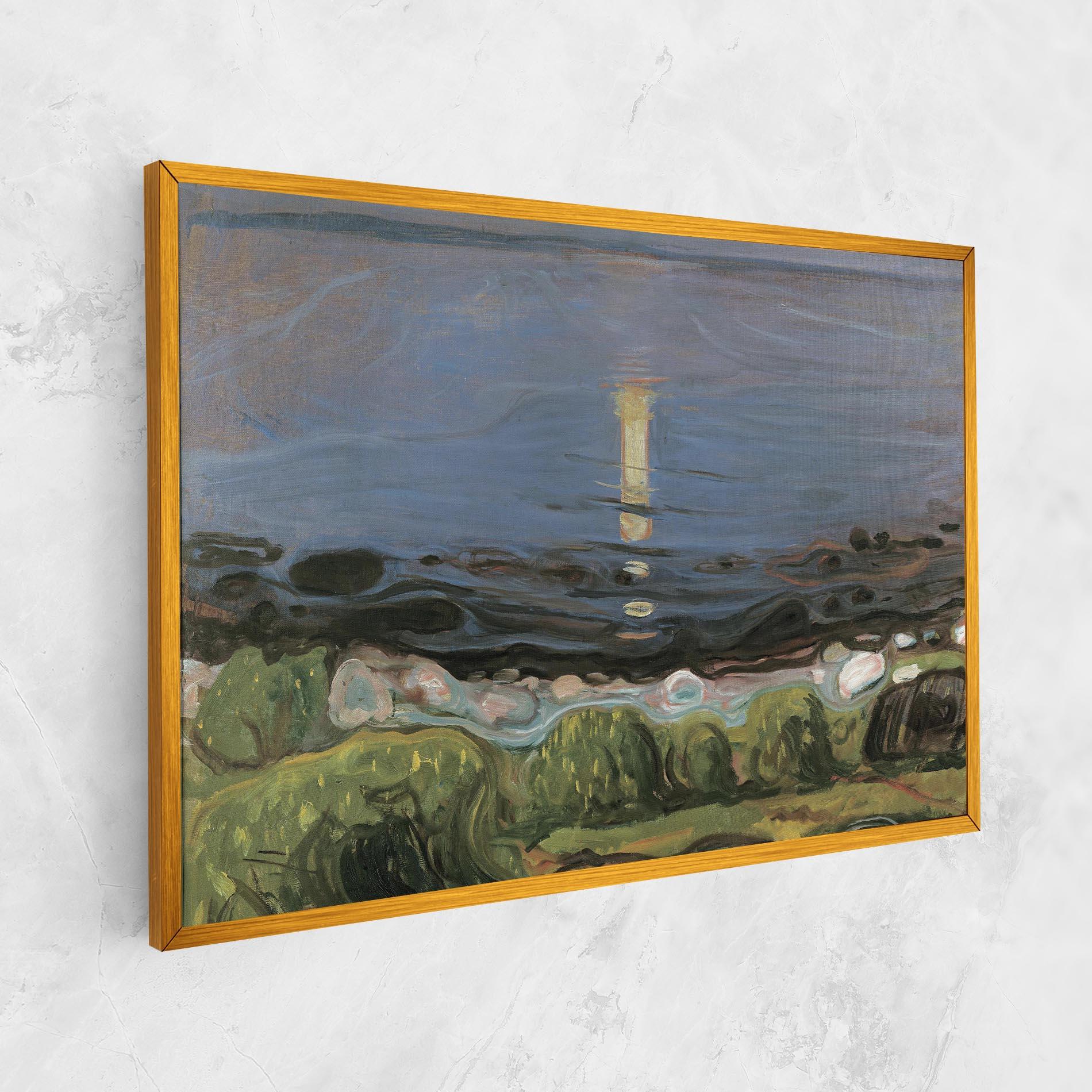 Vászonkép Summer Night Beach mockup 1