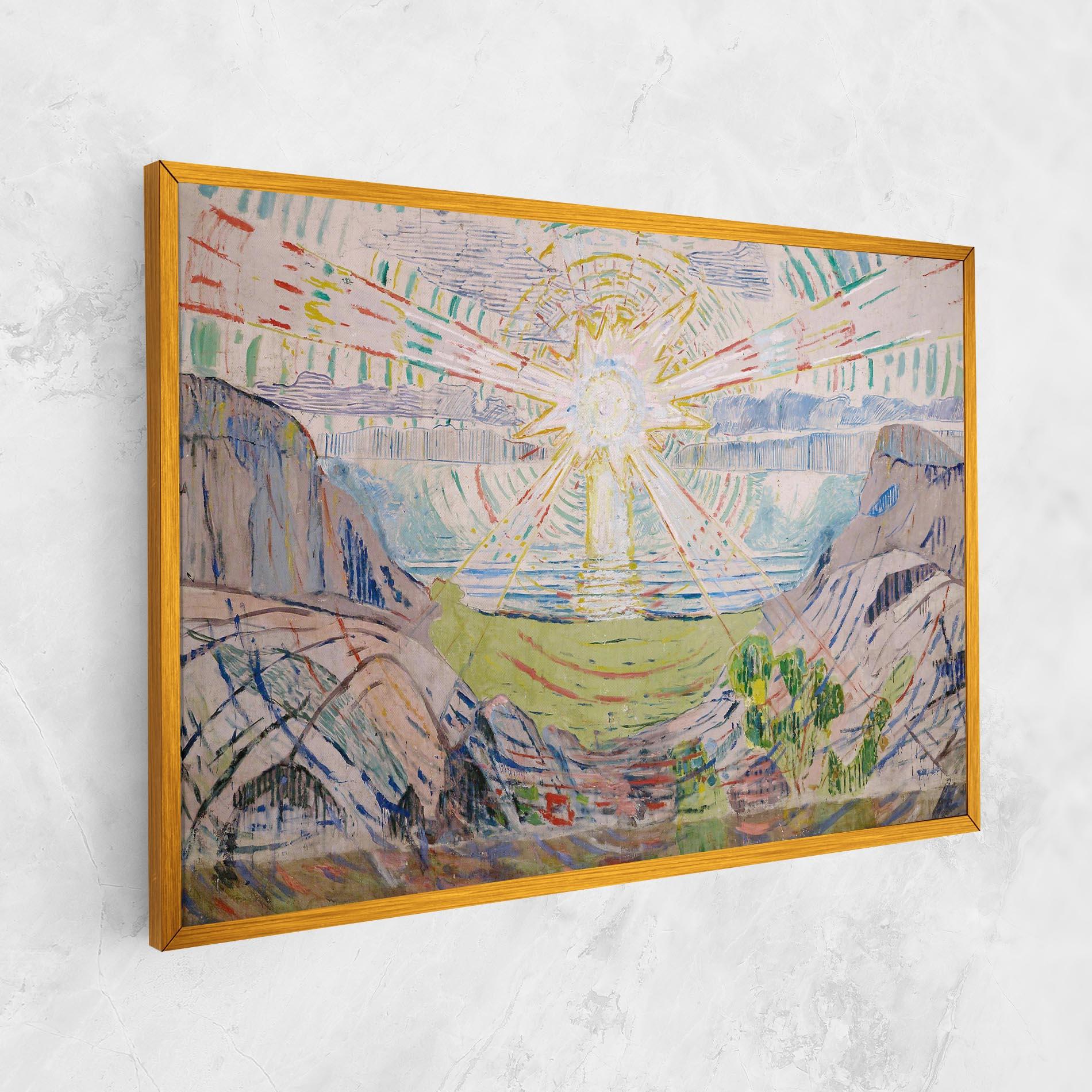 Vászonkép The Sun Art mockup 1