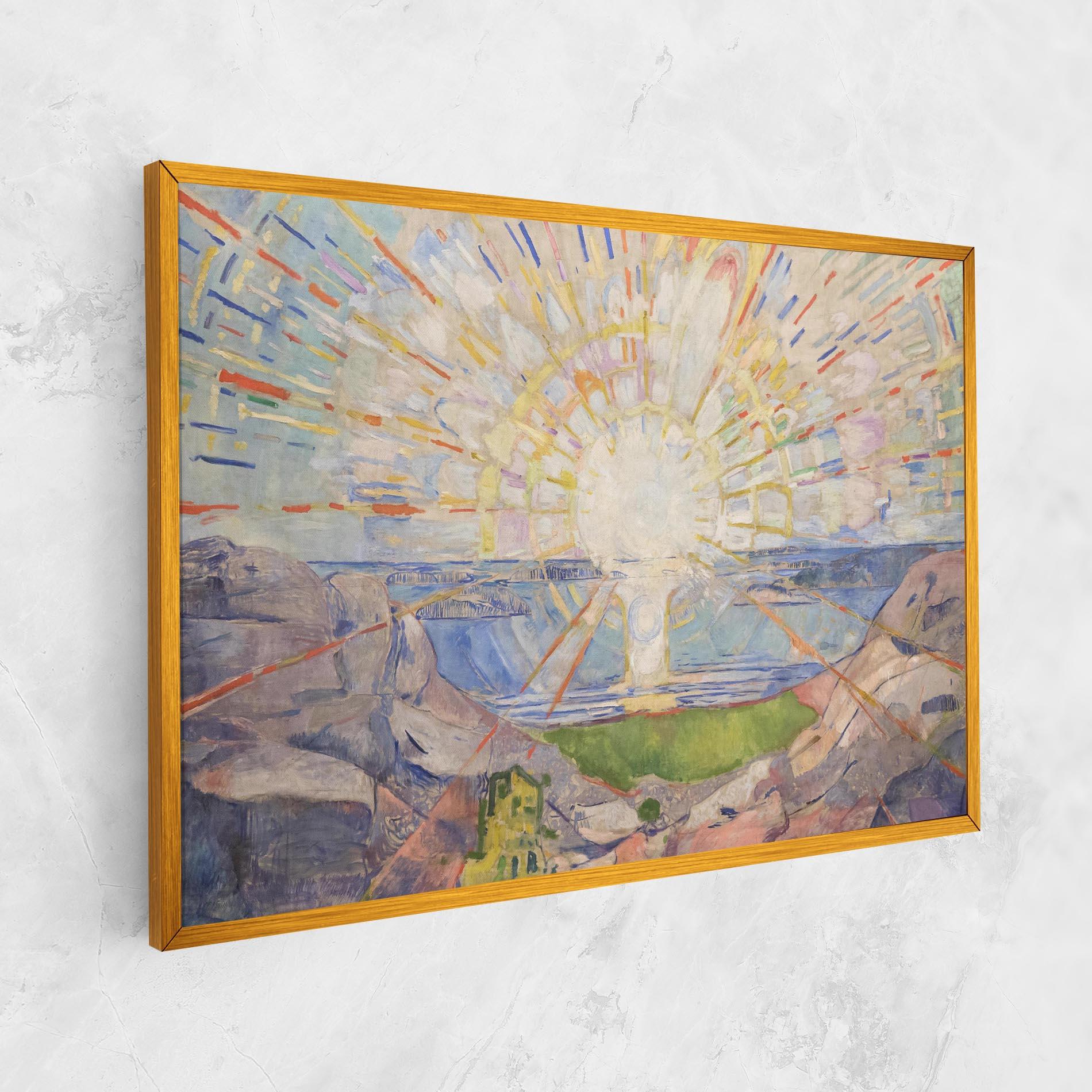 Vászonkép The Sun mockup 1