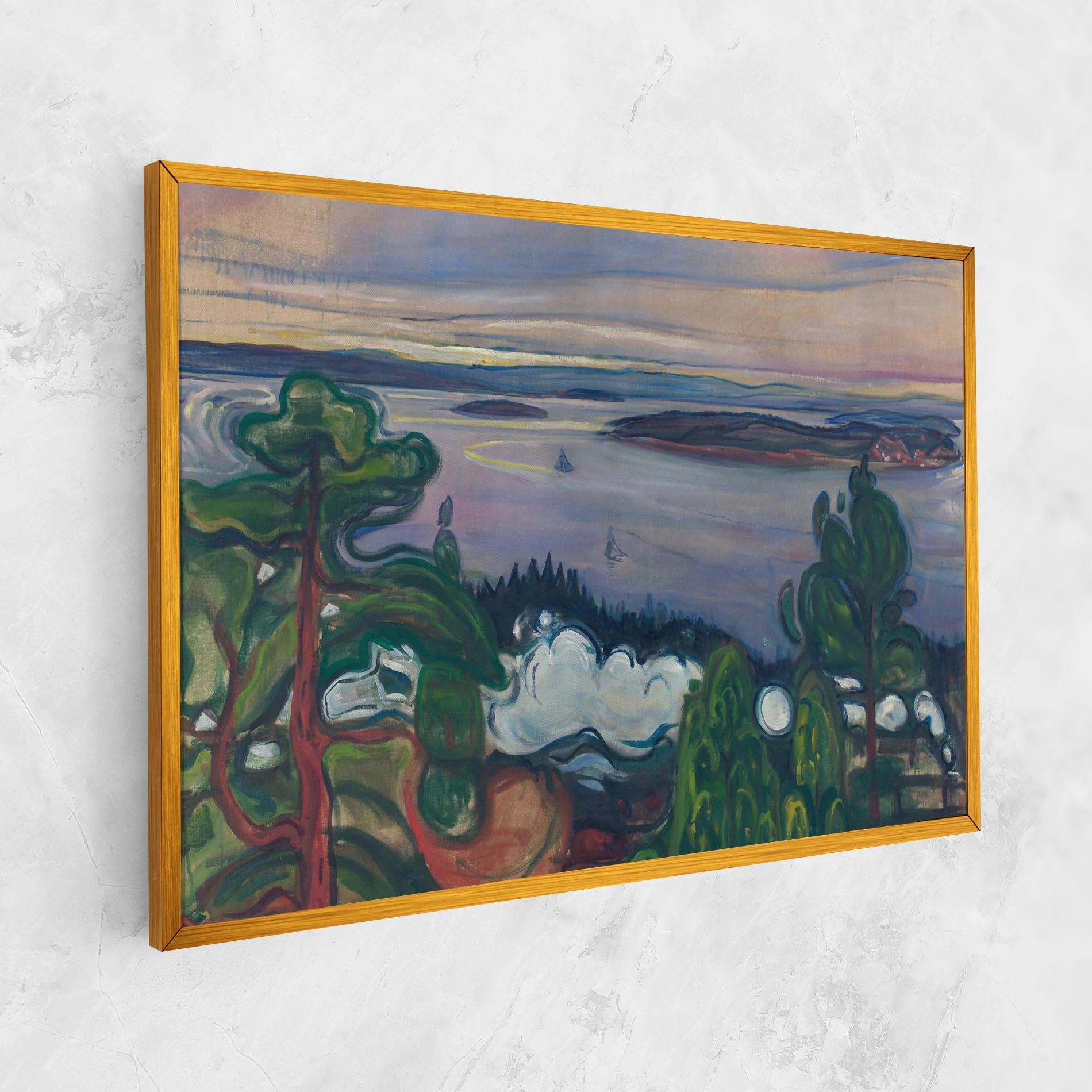 Vászonkép Train Smoke mockup 1