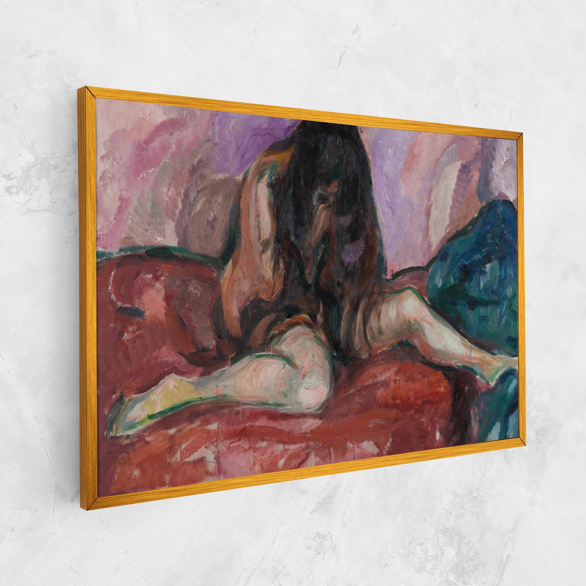 Vászonkép Weeping Nude mockup 1