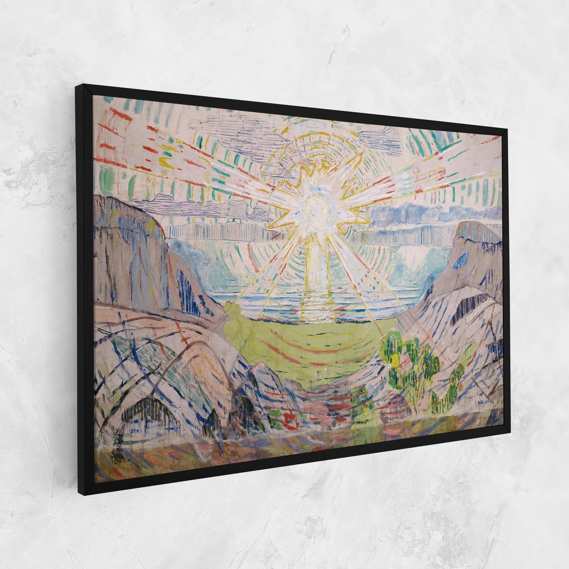 Vászonkép The Sun Art mockup 1