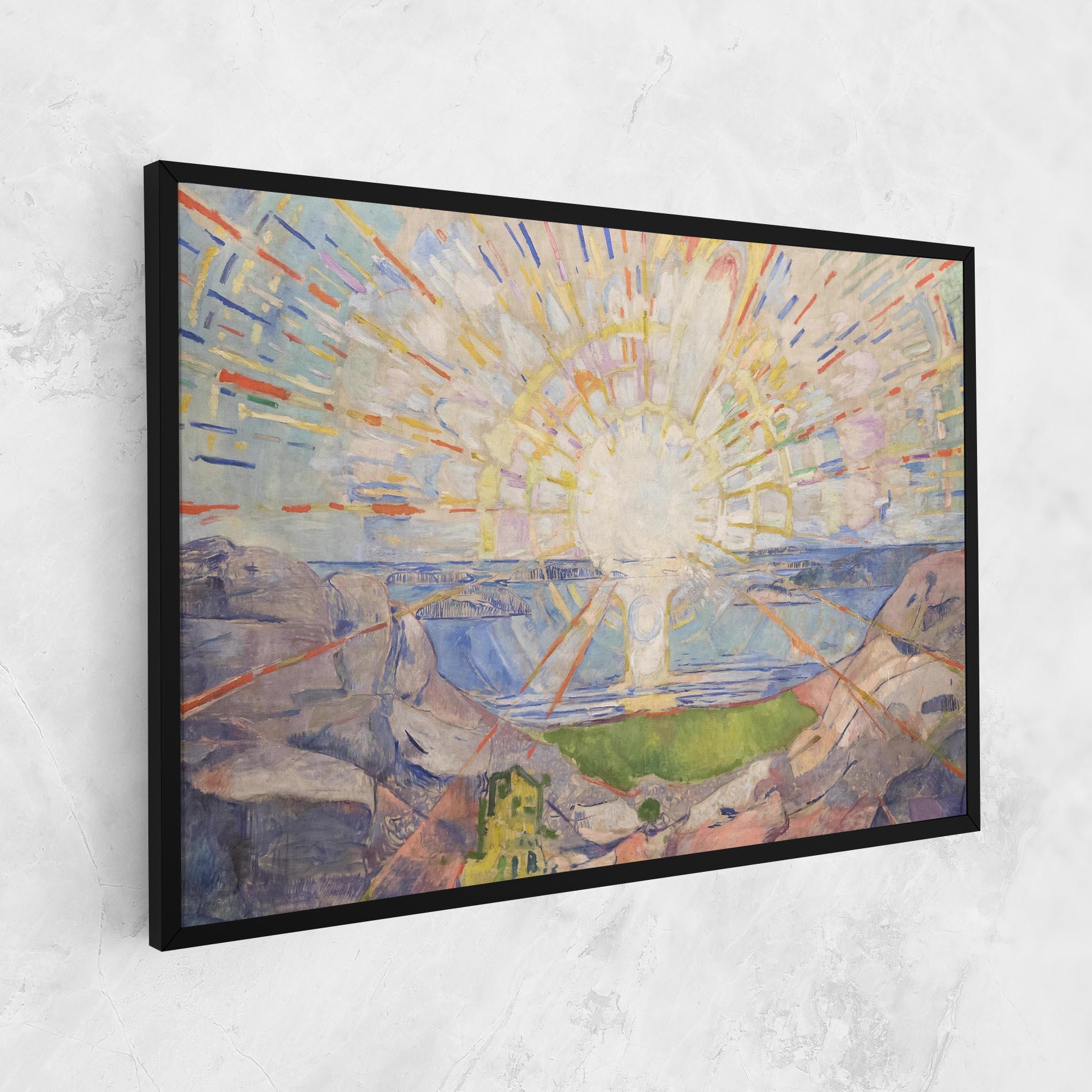 Vászonkép The Sun mockup 1