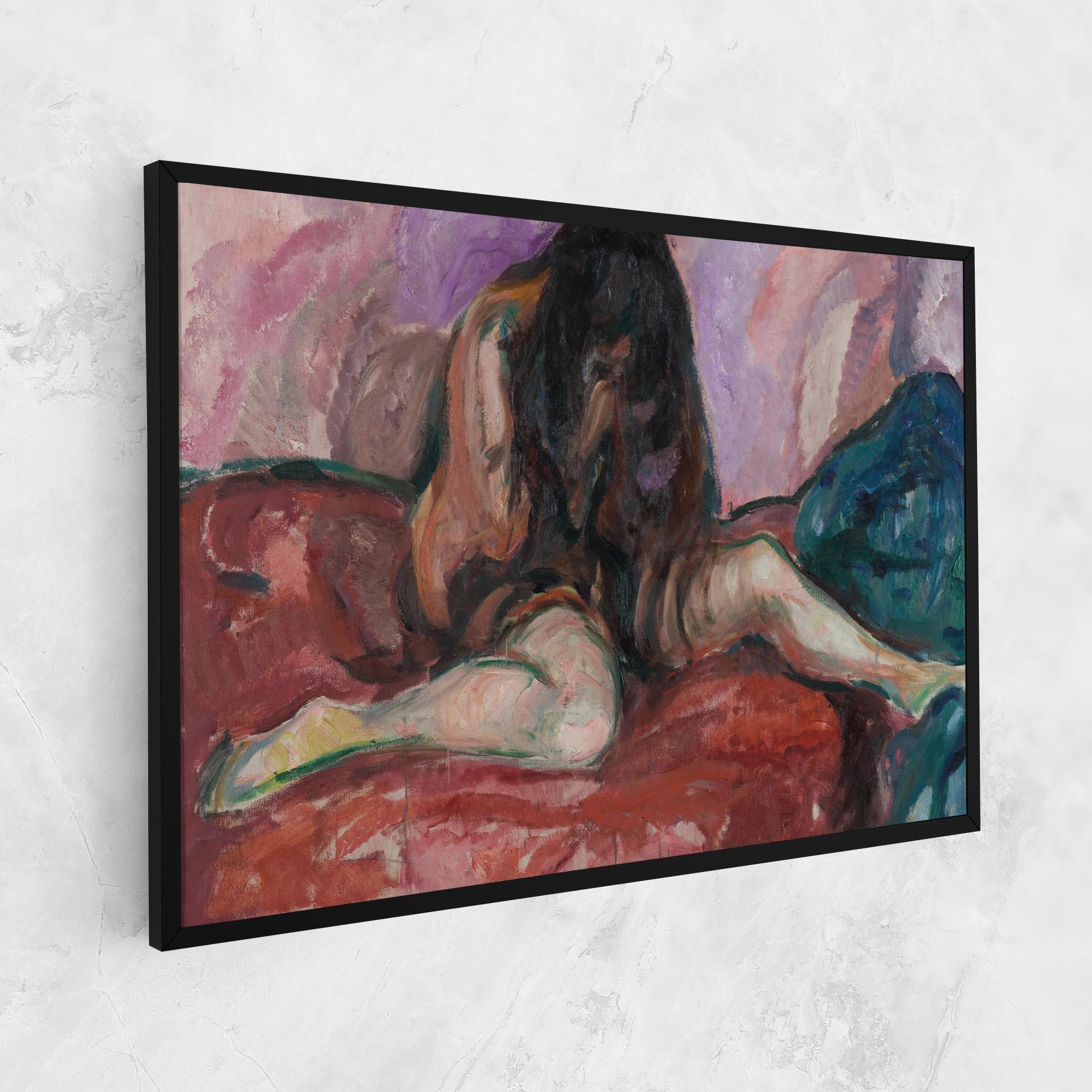 Vászonkép Weeping Nude mockup 1