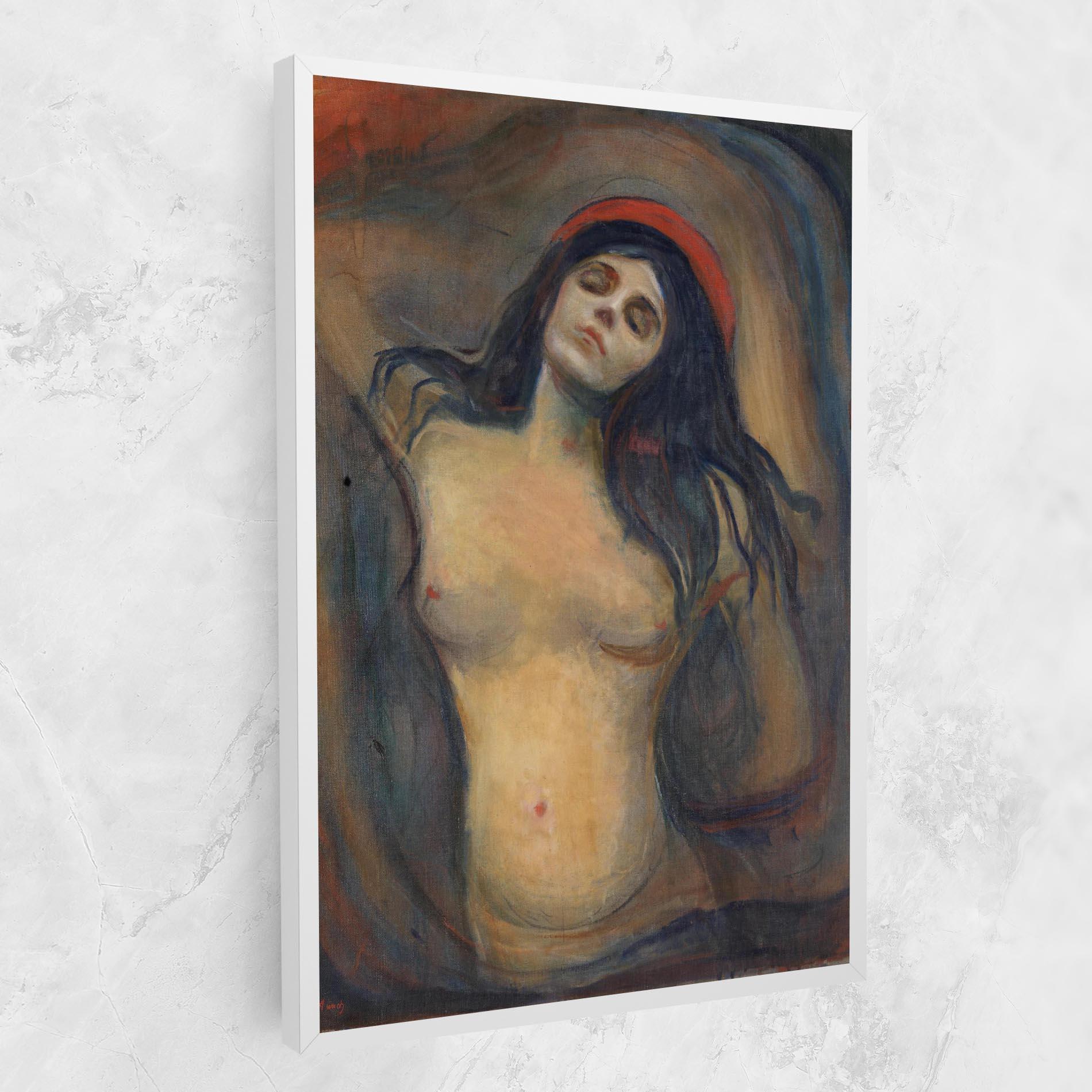 Vászonkép Madonna Oil Painting mockup 1